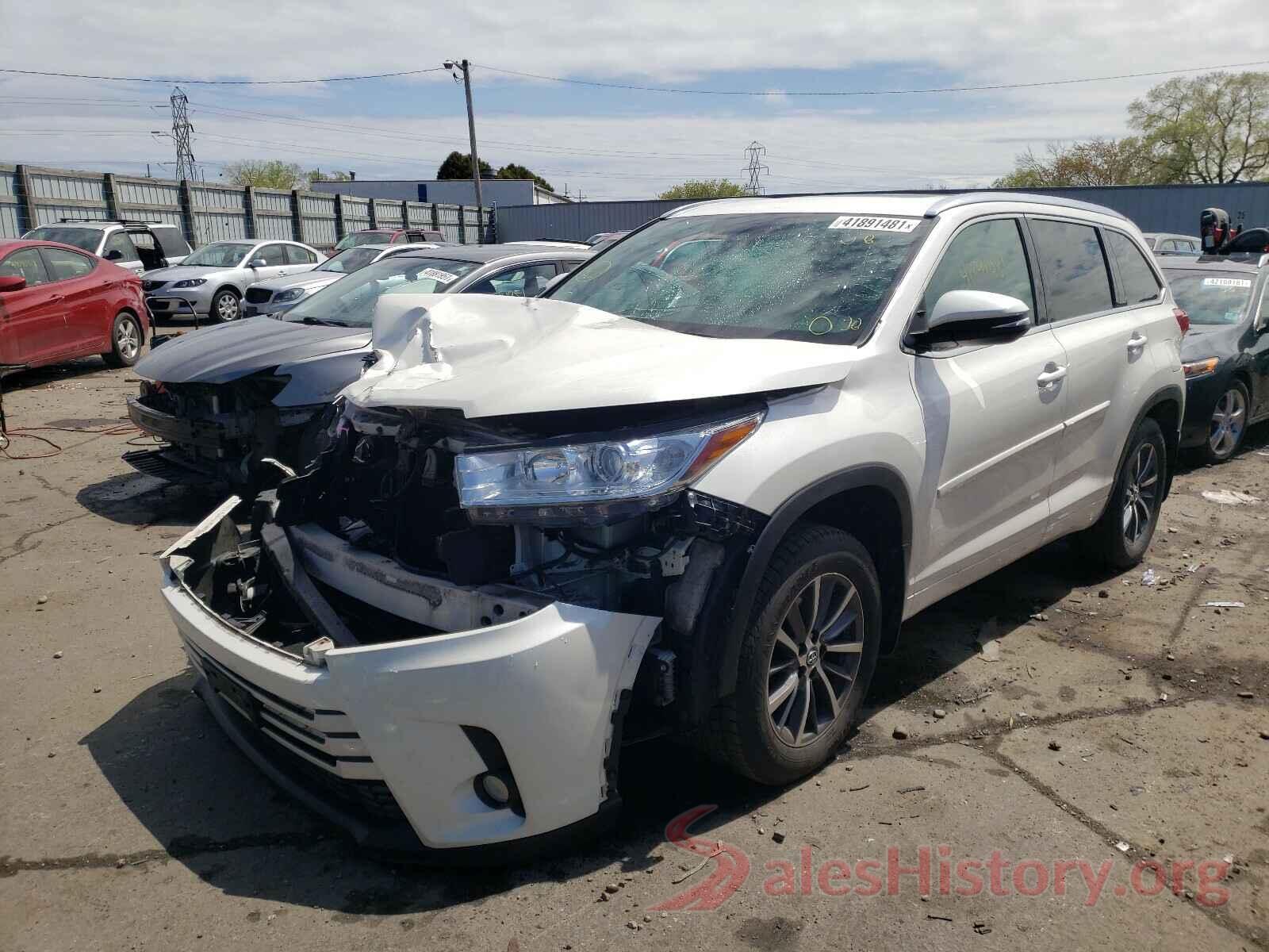 5TDJZRFHXHS510263 2017 TOYOTA HIGHLANDER