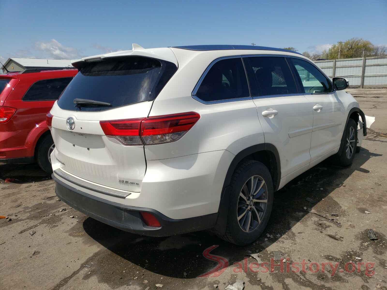 5TDJZRFHXHS510263 2017 TOYOTA HIGHLANDER