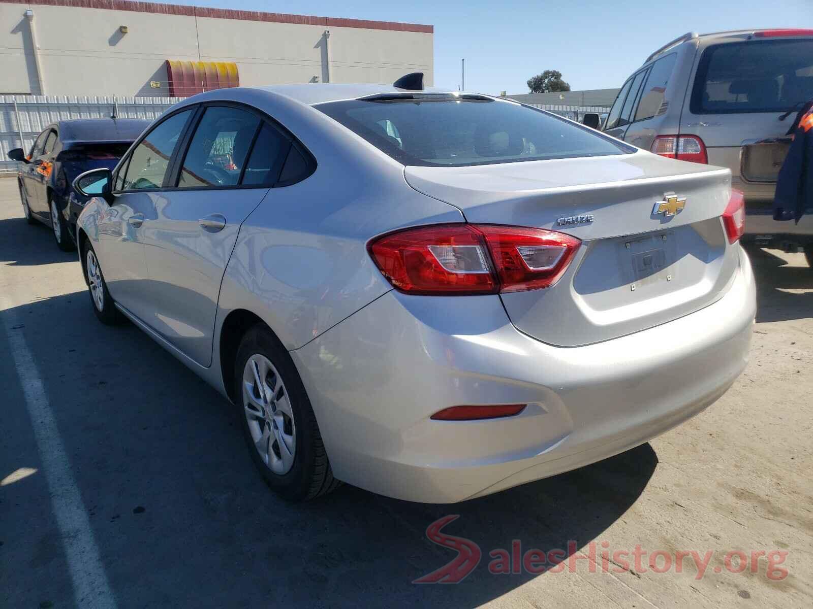 1G1BJ5SM6K7106362 2019 CHEVROLET CRUZE