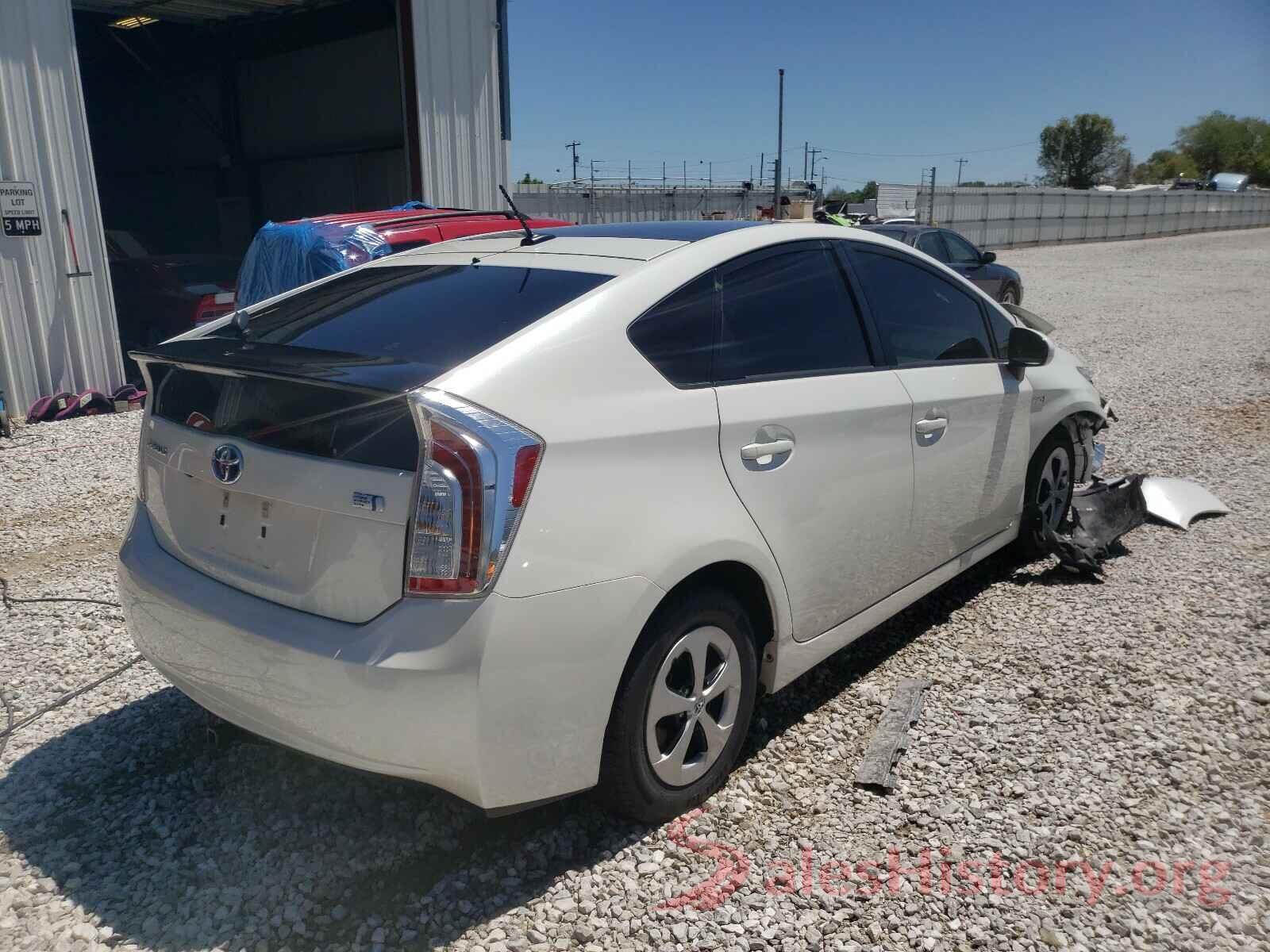 JTDKN3DU2F1972842 2015 TOYOTA PRIUS