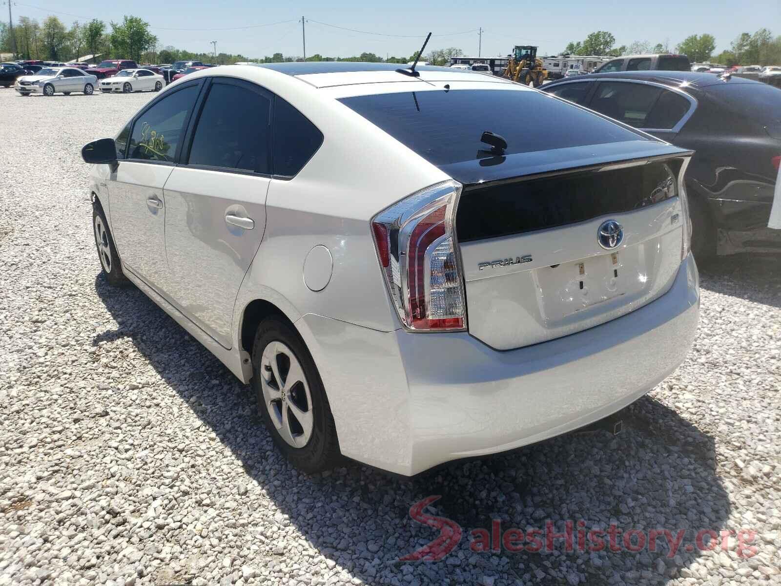 JTDKN3DU2F1972842 2015 TOYOTA PRIUS