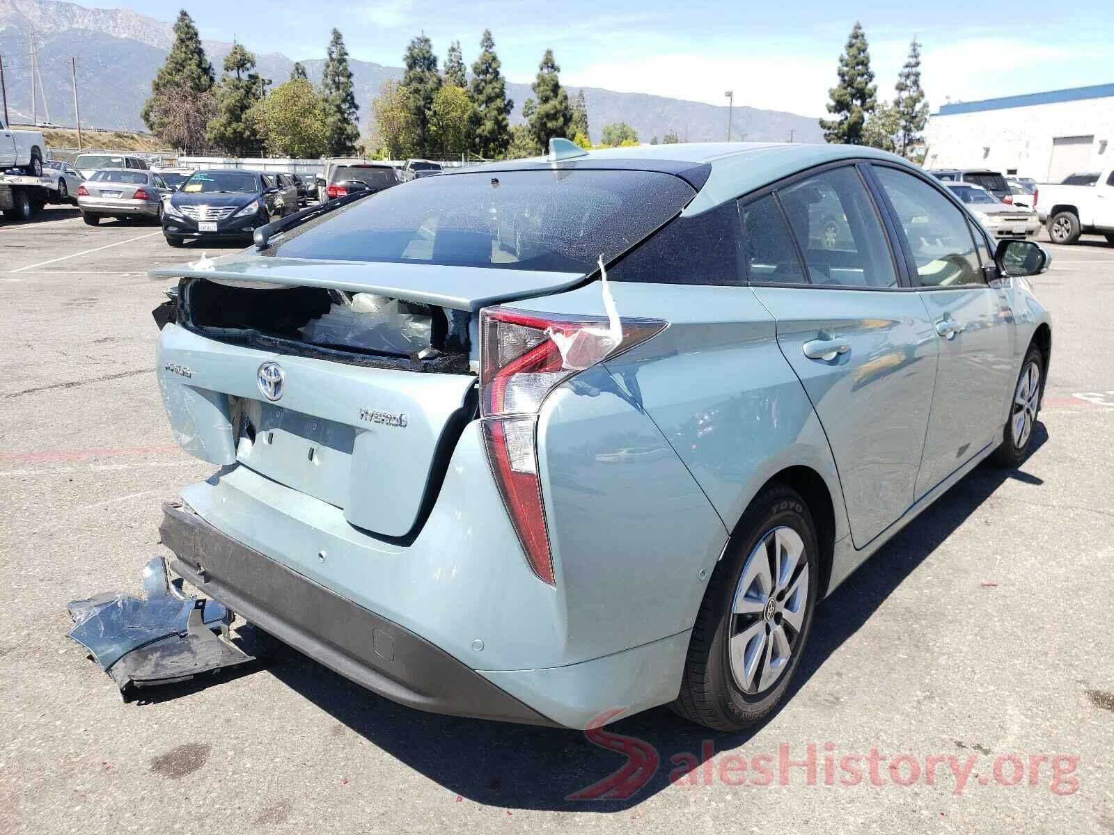 JTDKBRFU9H3051346 2017 TOYOTA PRIUS