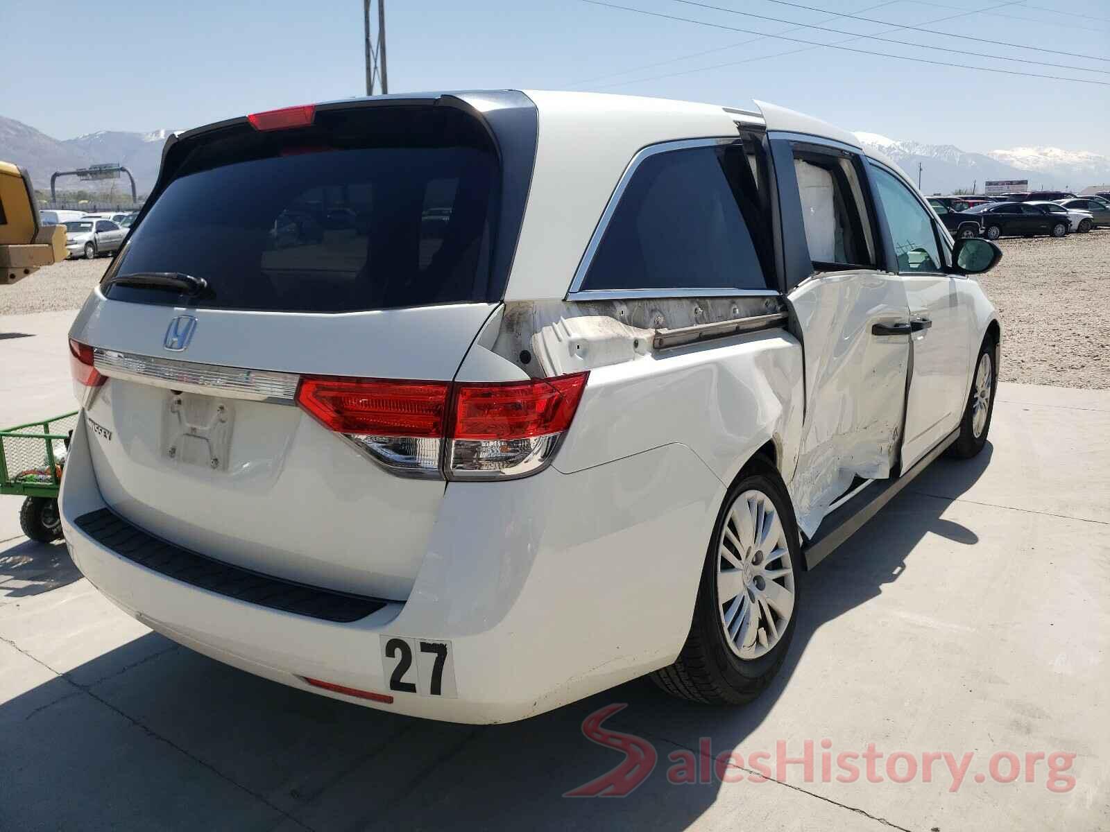 5FNRL5H26GB030942 2016 HONDA ODYSSEY