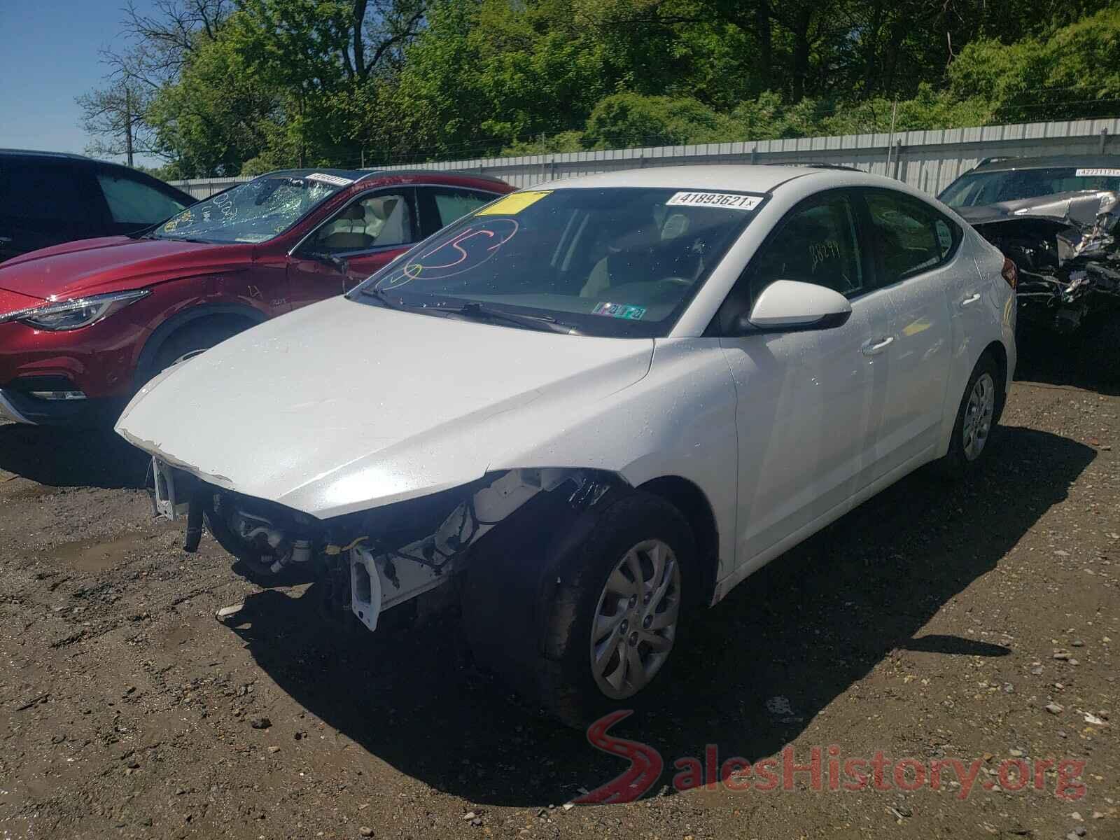 5NPD74LF4HH115834 2017 HYUNDAI ELANTRA