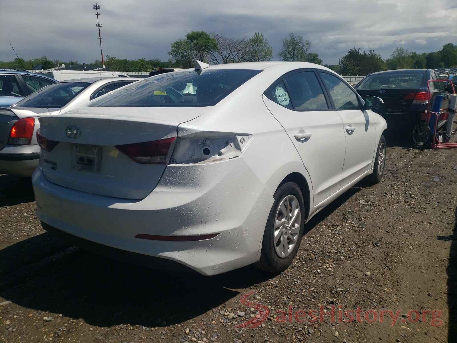 5NPD74LF4HH115834 2017 HYUNDAI ELANTRA