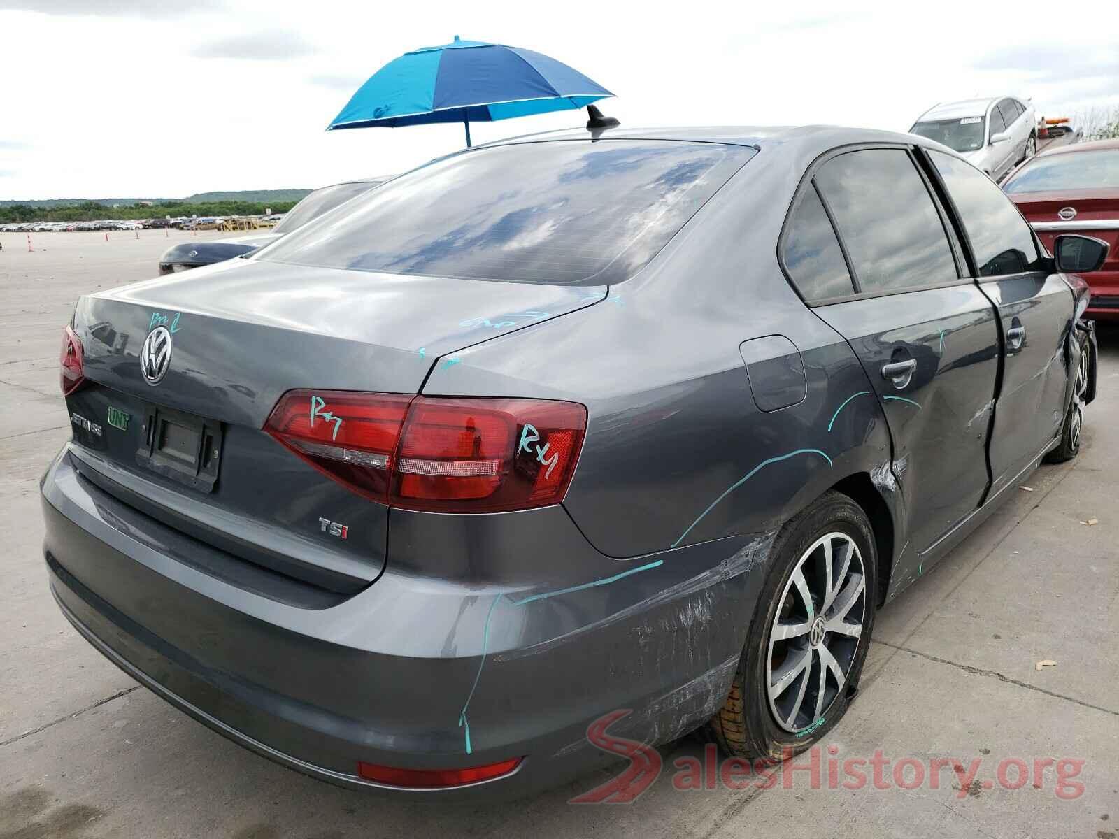 3VWD67AJ4GM331166 2016 VOLKSWAGEN JETTA