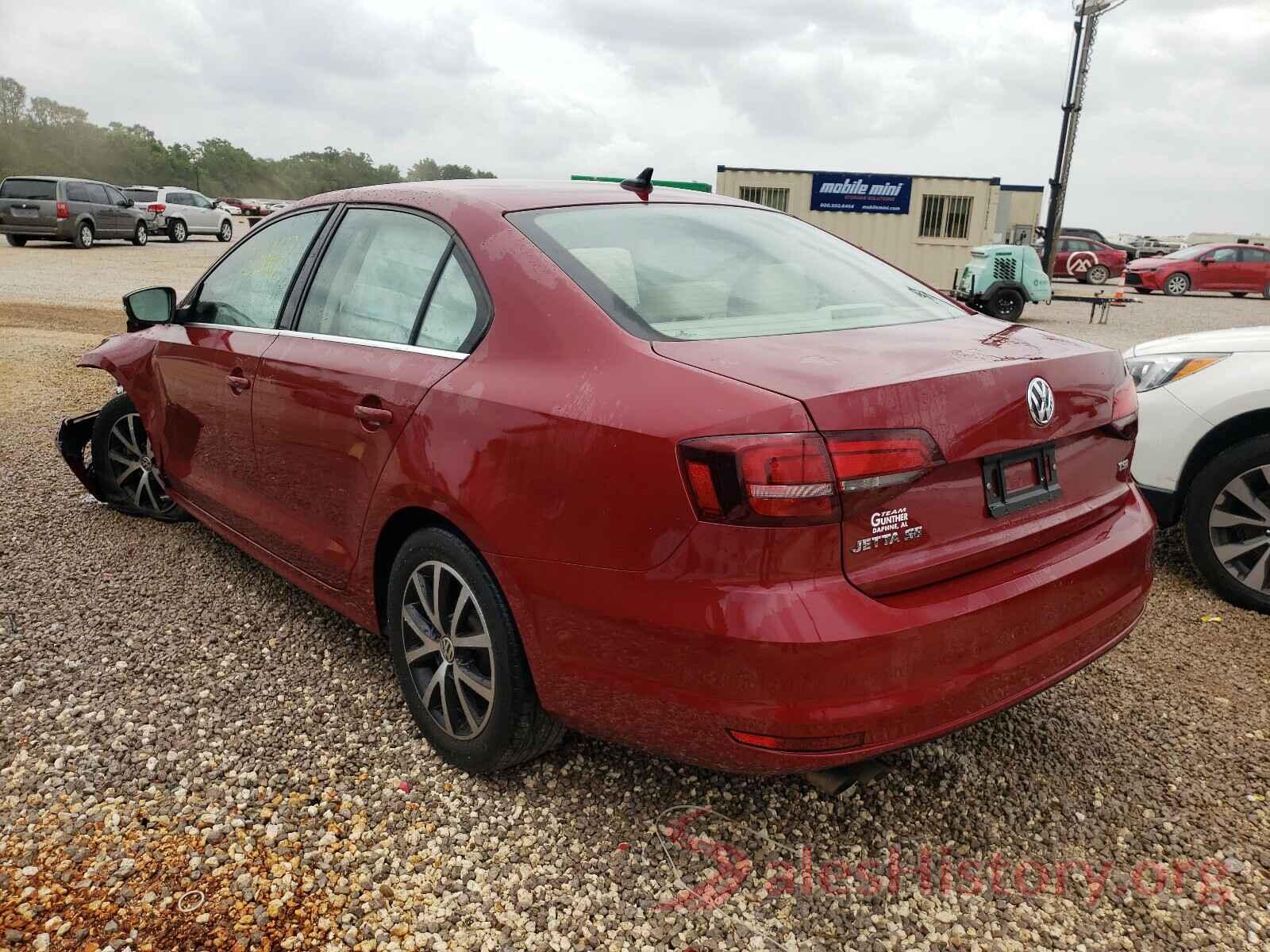 3VWDB7AJ9HM377475 2017 VOLKSWAGEN JETTA