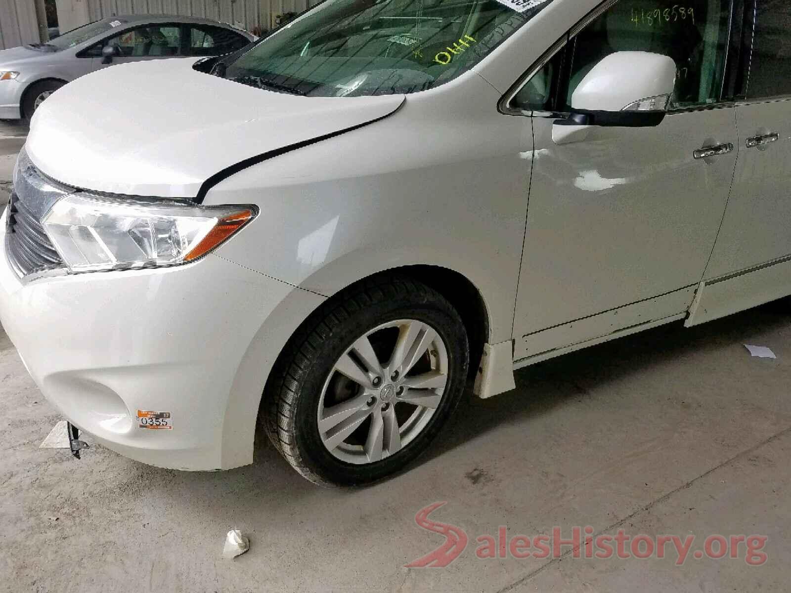 JN8AE2KP5B9012885 2011 NISSAN QUEST S