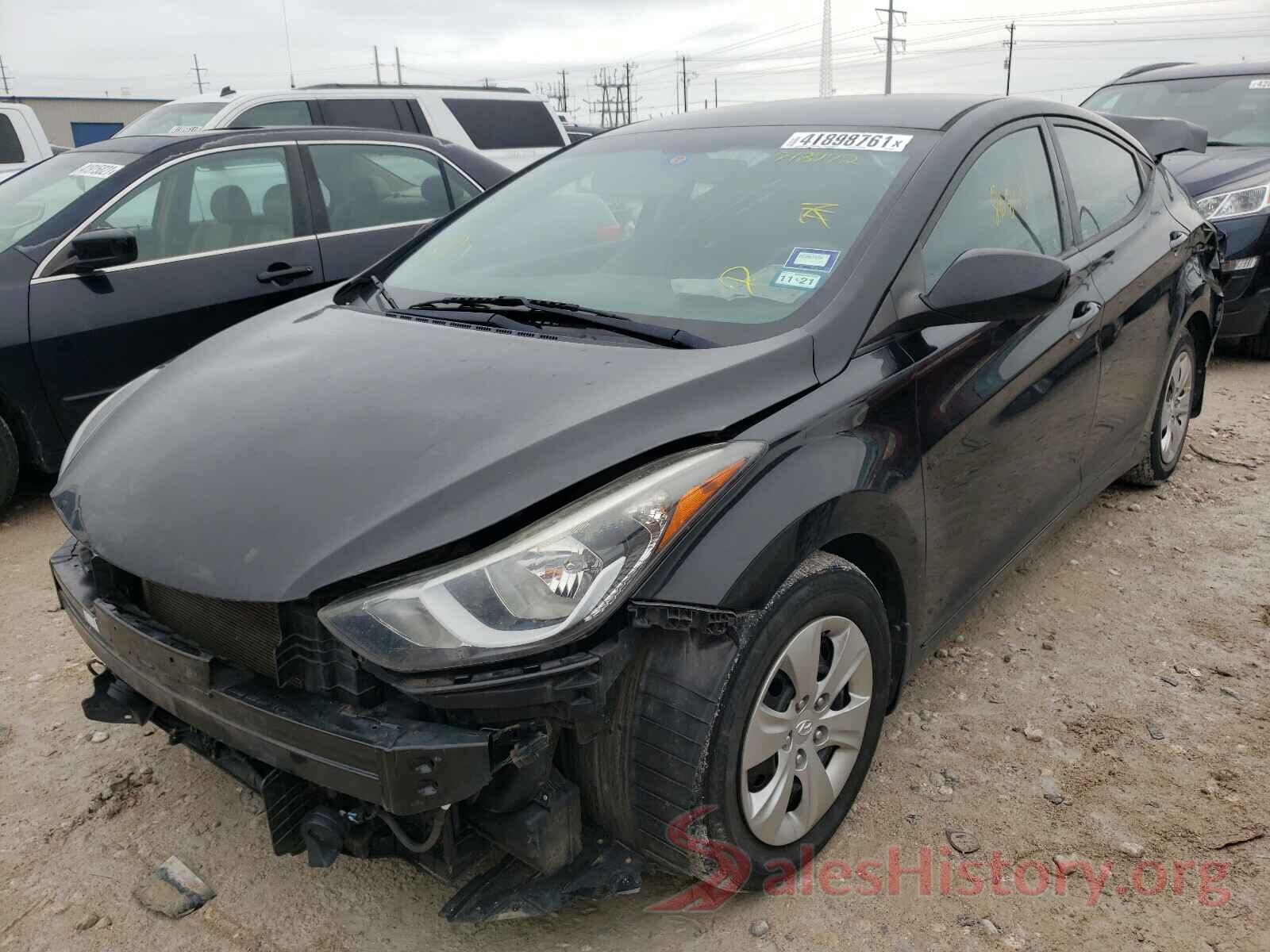 5NPDH4AE2GH718772 2016 HYUNDAI ELANTRA