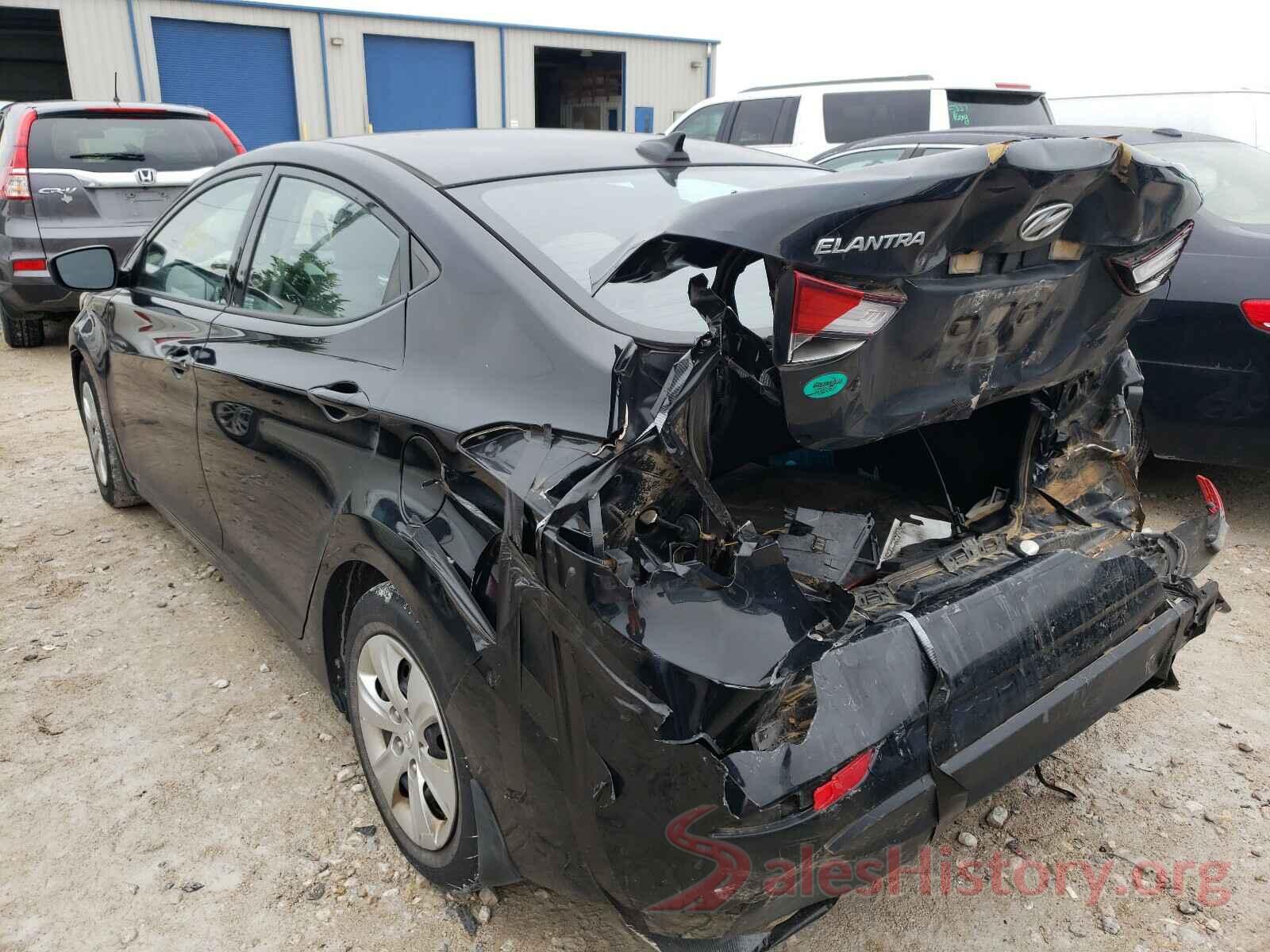 5NPDH4AE2GH718772 2016 HYUNDAI ELANTRA