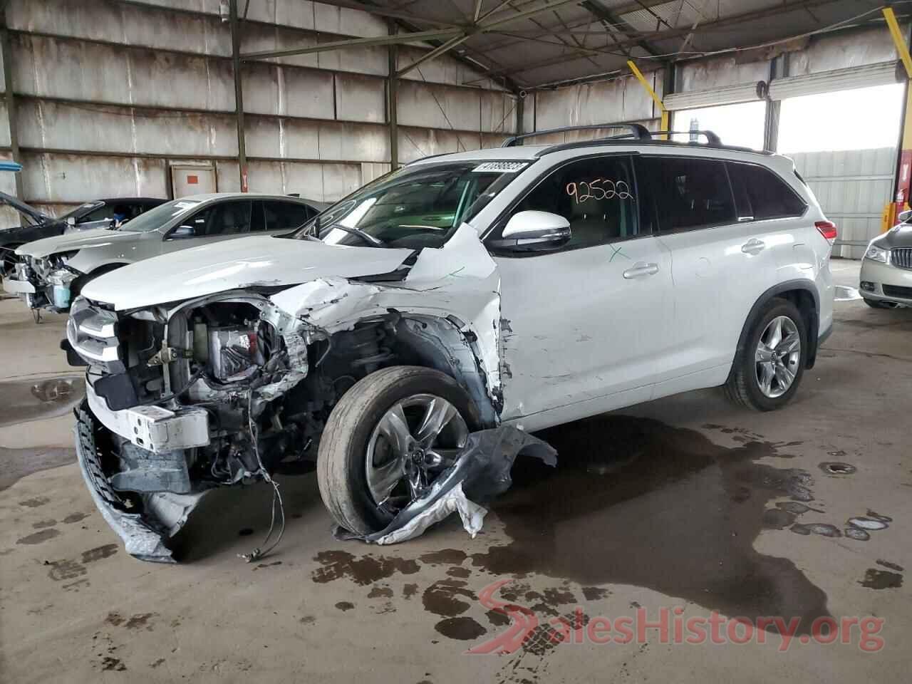 5TDDZRFHXHS478301 2017 TOYOTA HIGHLANDER