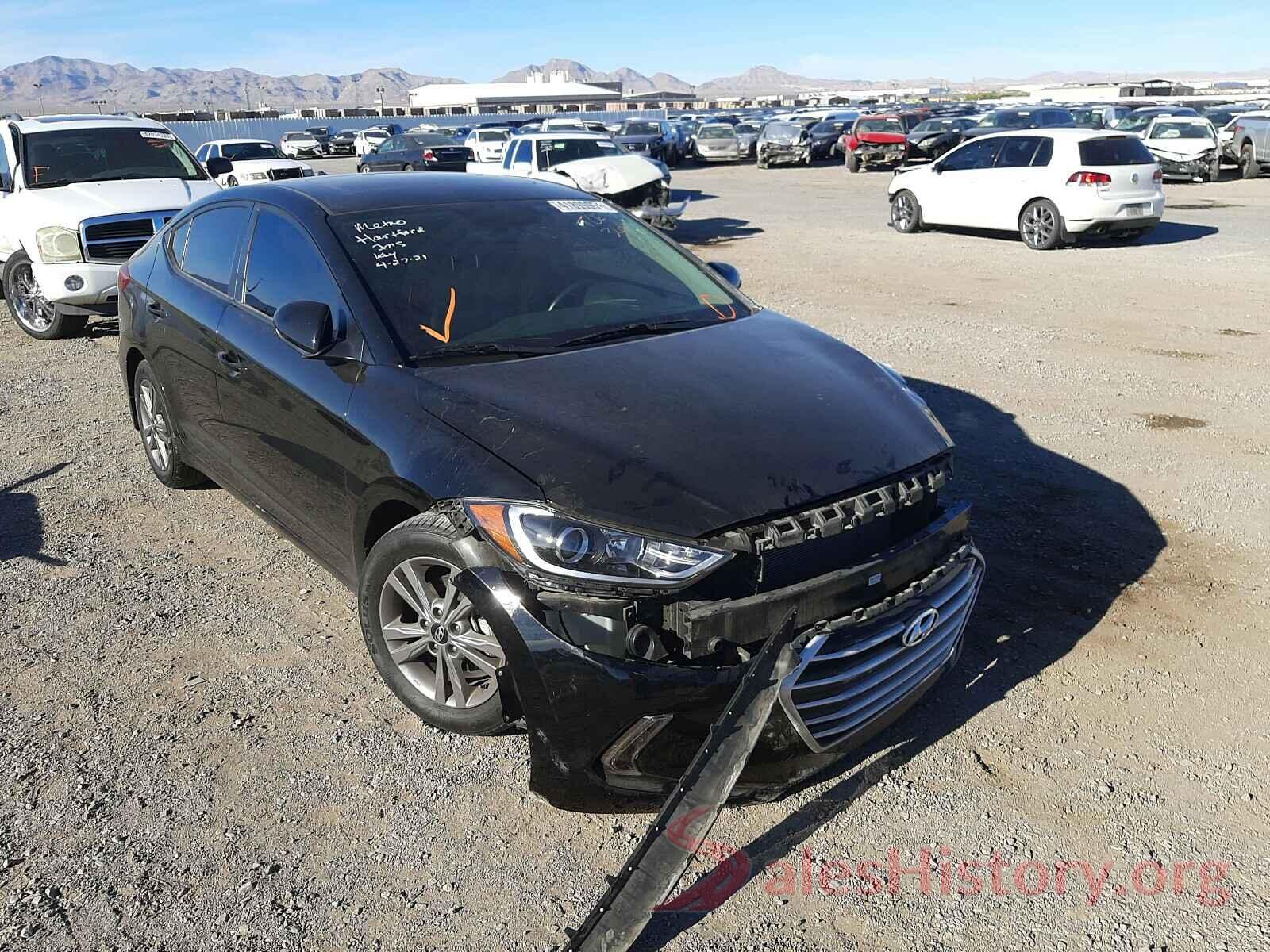 KMHD84LF0JU508220 2018 HYUNDAI ELANTRA