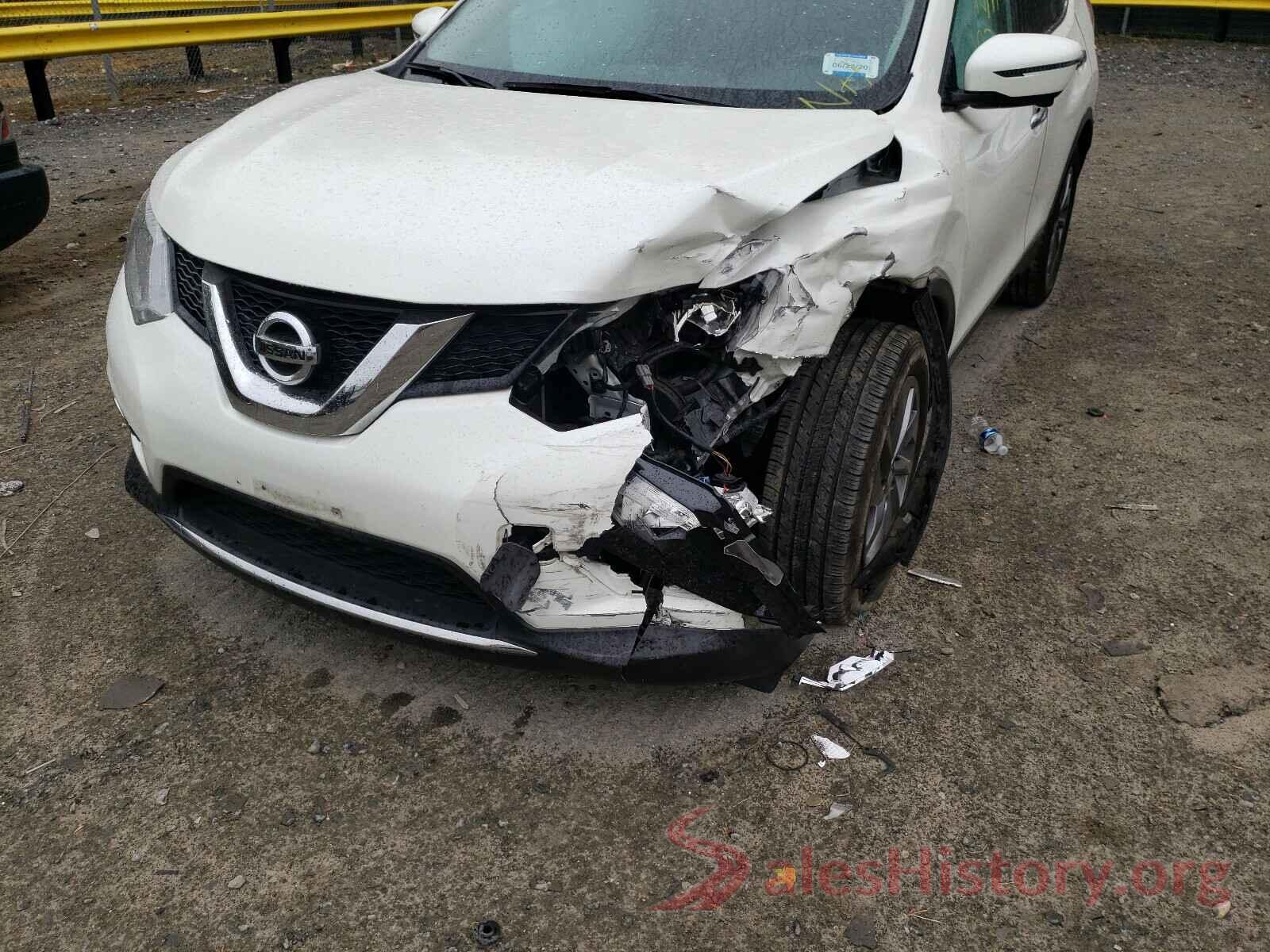 KNMAT2MV5GP721624 2016 NISSAN ROGUE