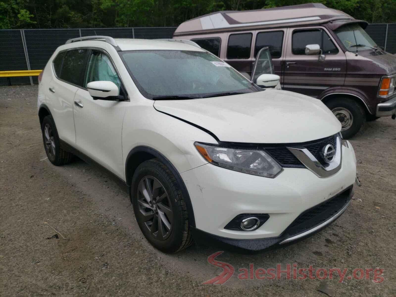 KNMAT2MV5GP721624 2016 NISSAN ROGUE