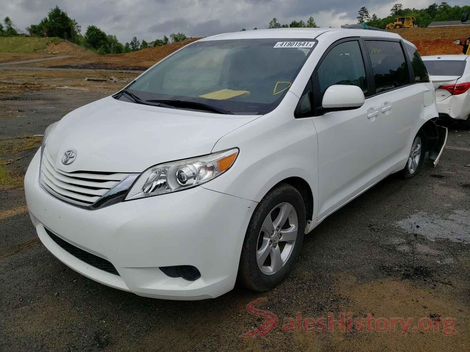 5TDKK3DC8GS727404 2016 TOYOTA SIENNA