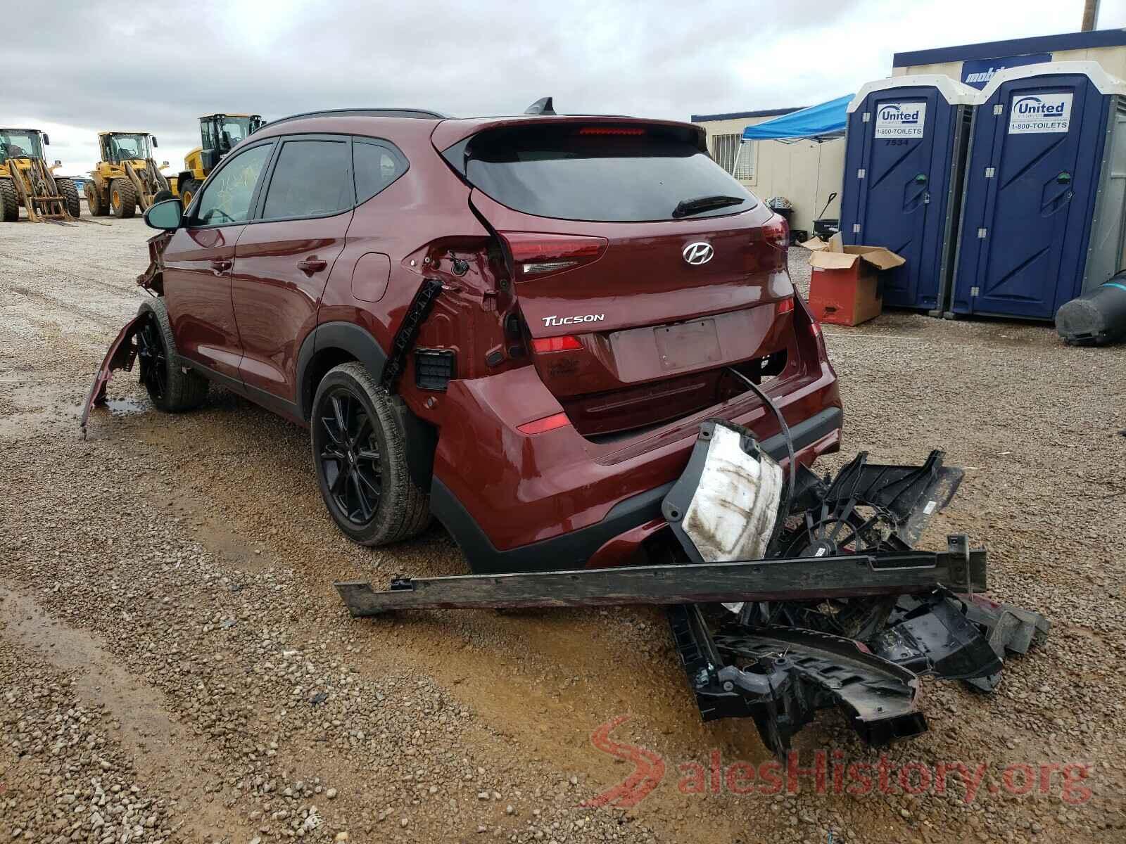 KM8J33AL7KU999567 2019 HYUNDAI TUCSON