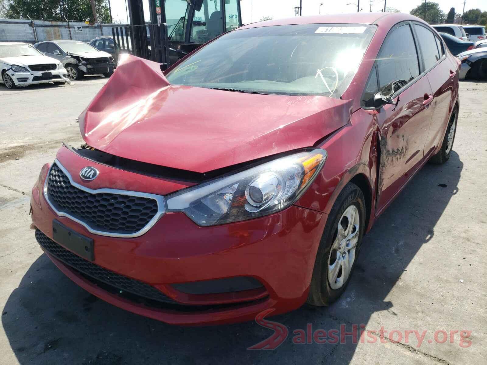 KNAFK4A6XG5526225 2016 KIA FORTE