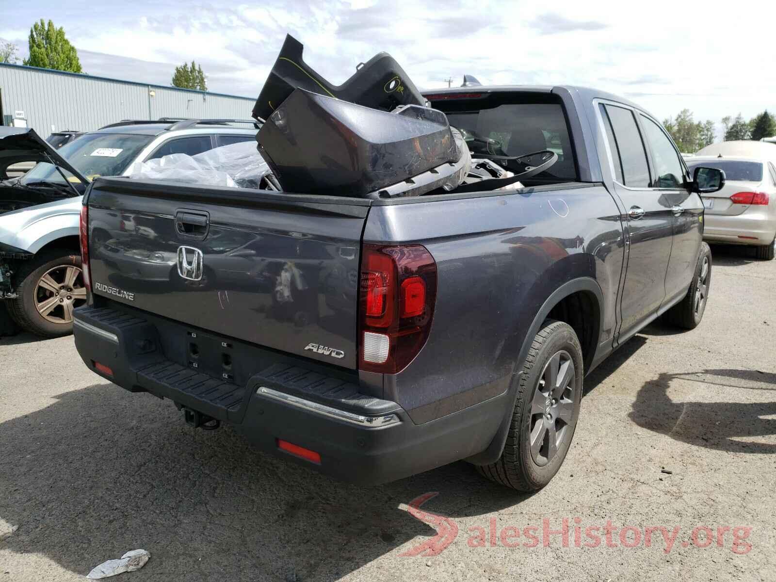 5FPYK3F79LB004967 2020 HONDA RIDGELINE