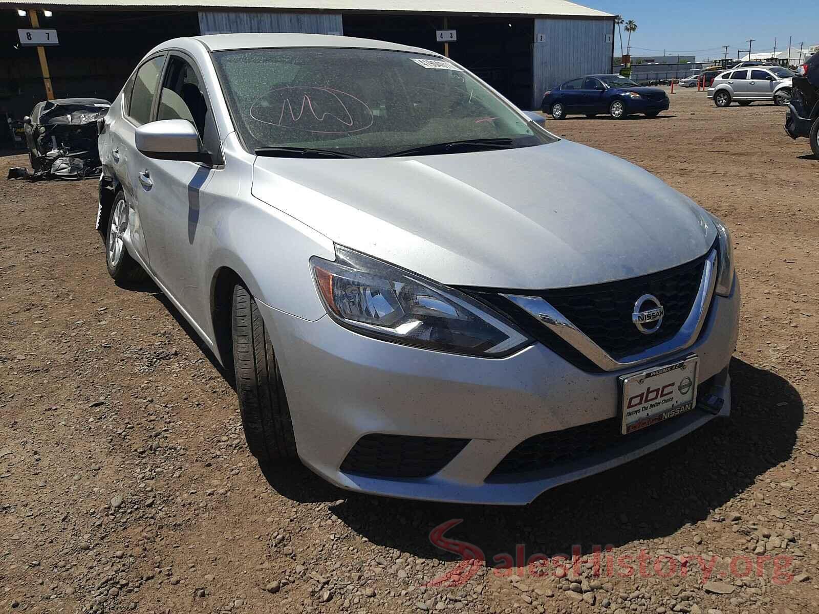 3N1AB7AP6KY310006 2019 NISSAN SENTRA