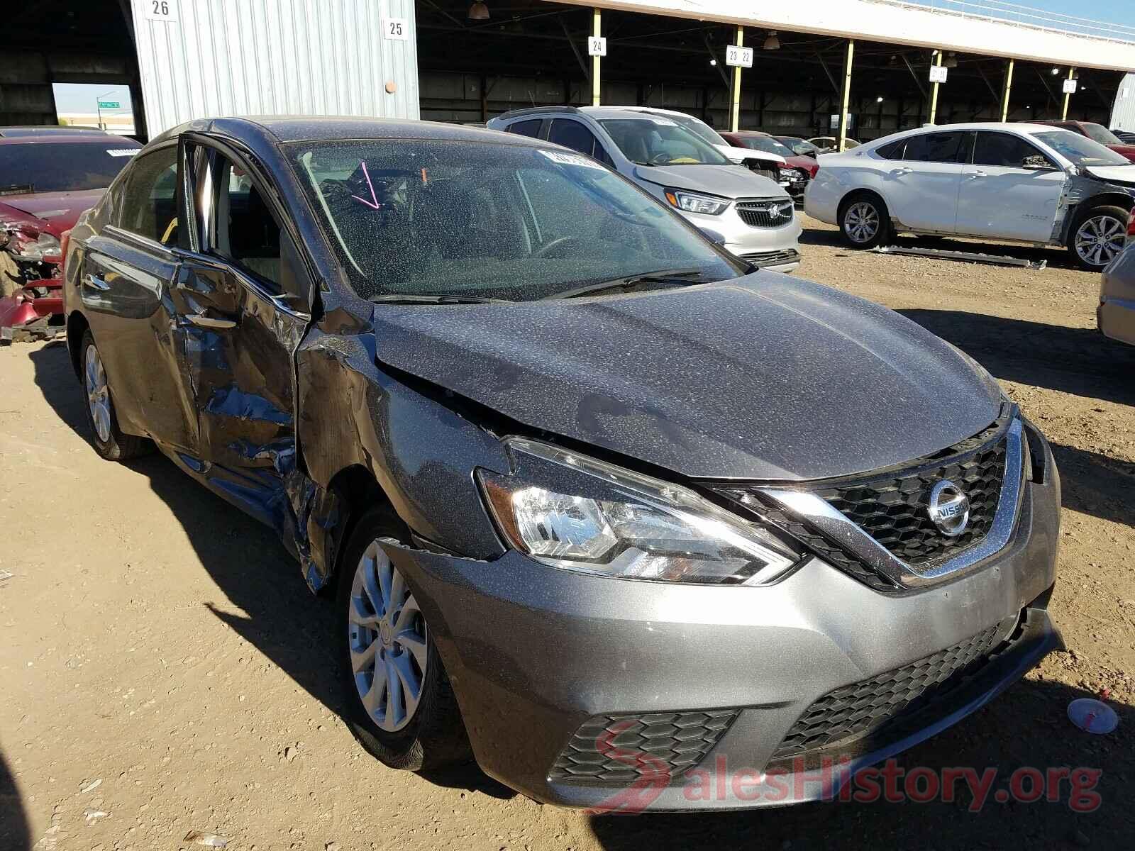 3N1AB7AP8KL613222 2019 NISSAN SENTRA