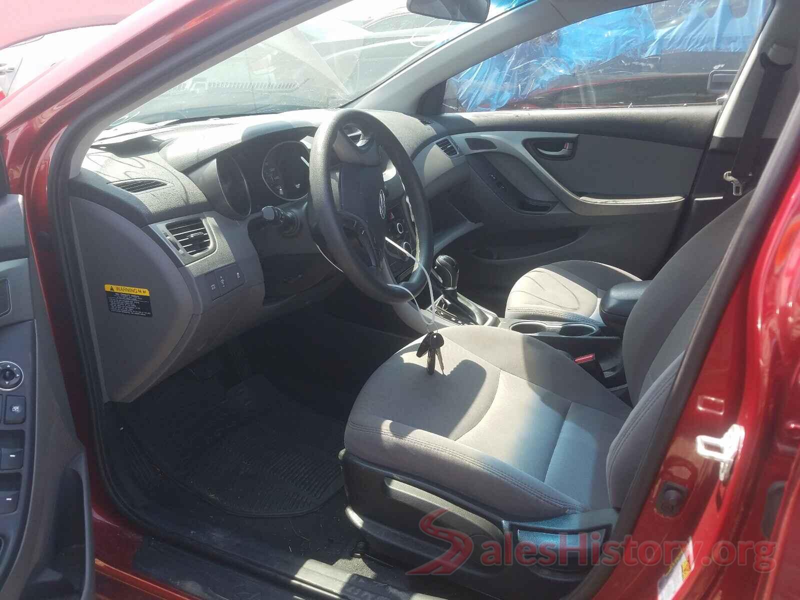 5NPDH4AE2GH665670 2016 HYUNDAI ELANTRA