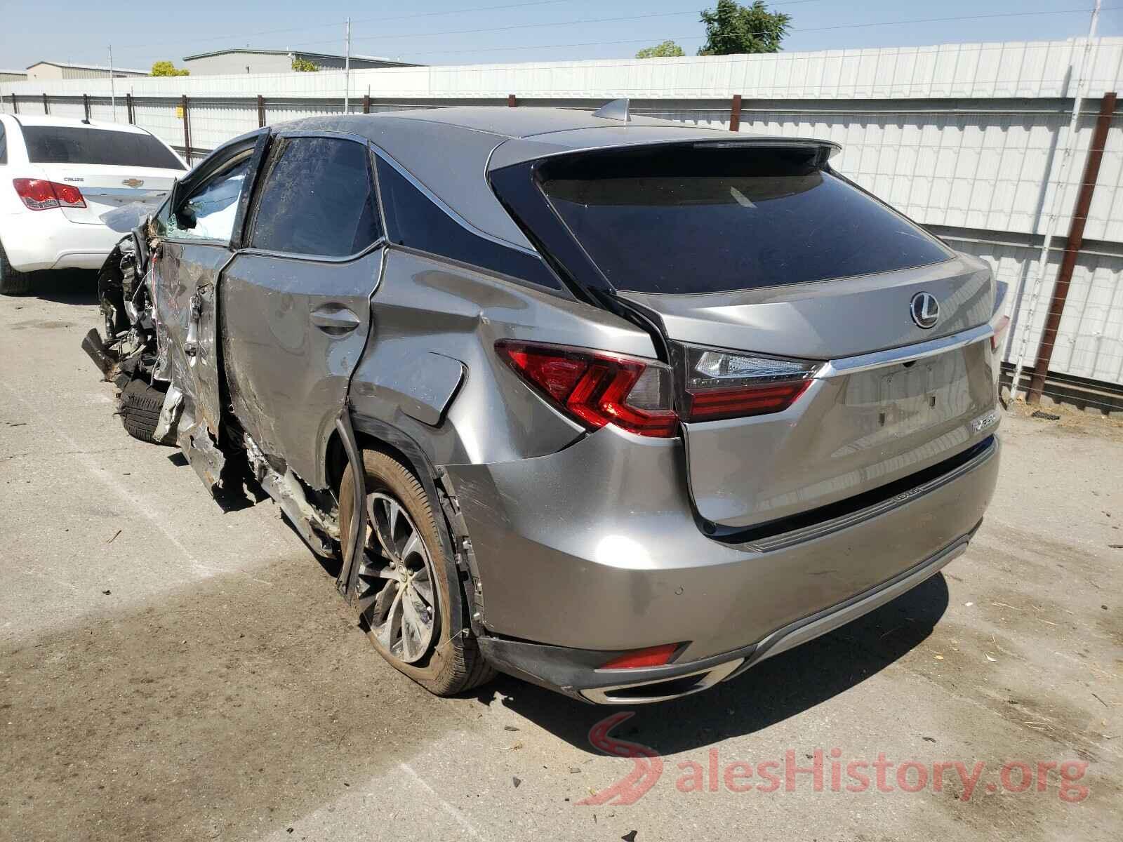 2T2AZMAA1LC177610 2020 LEXUS RX350