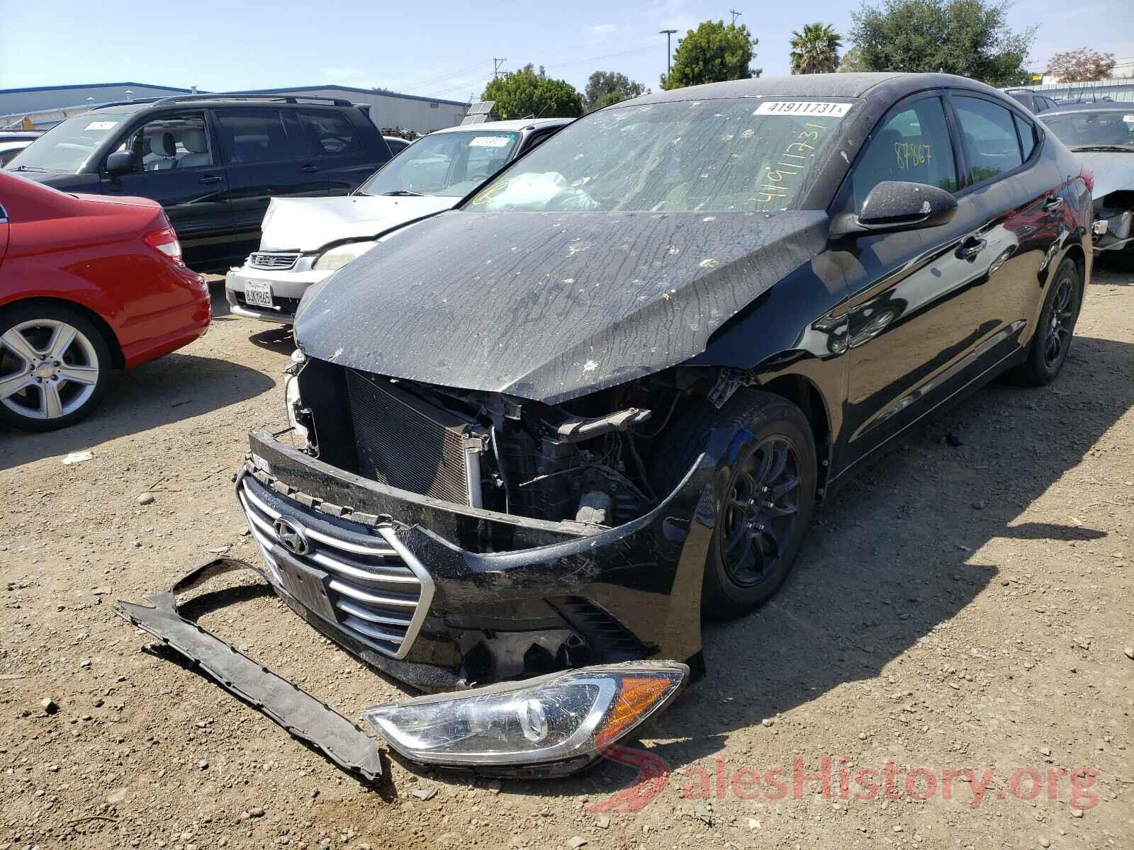 5NPD74LF1JH225603 2018 HYUNDAI ELANTRA