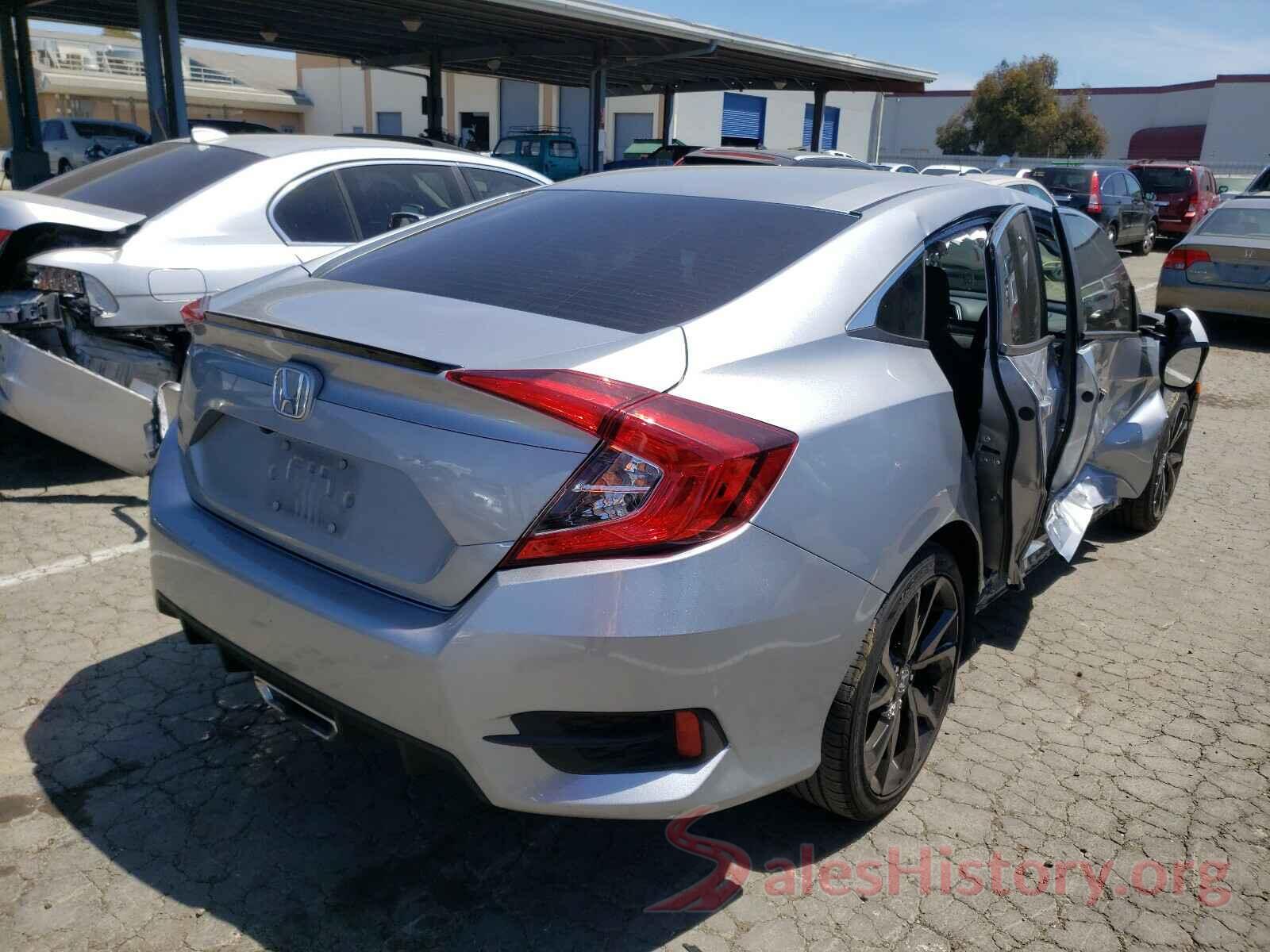 19XFC2F86KE210090 2019 HONDA CIVIC