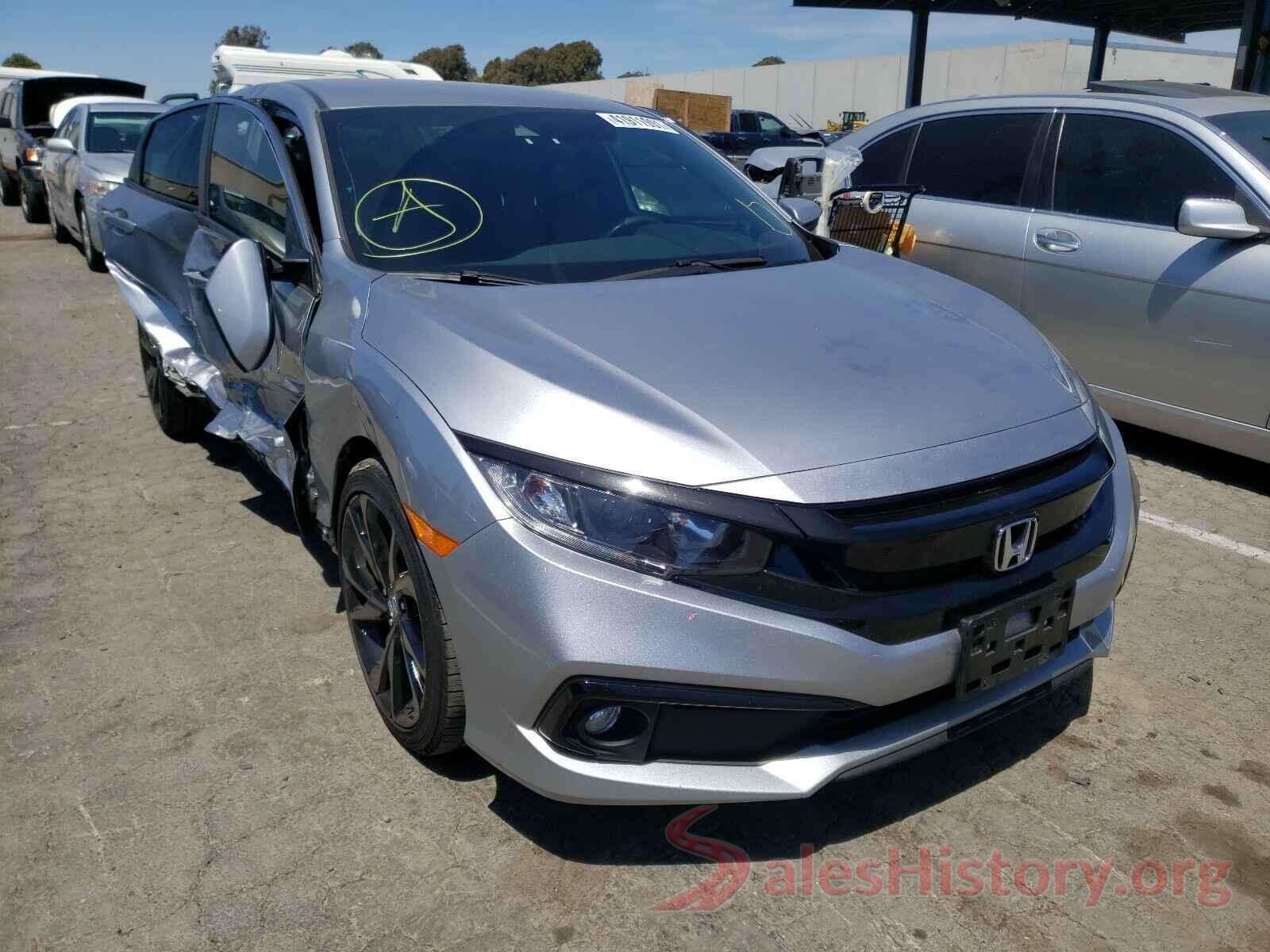 19XFC2F86KE210090 2019 HONDA CIVIC