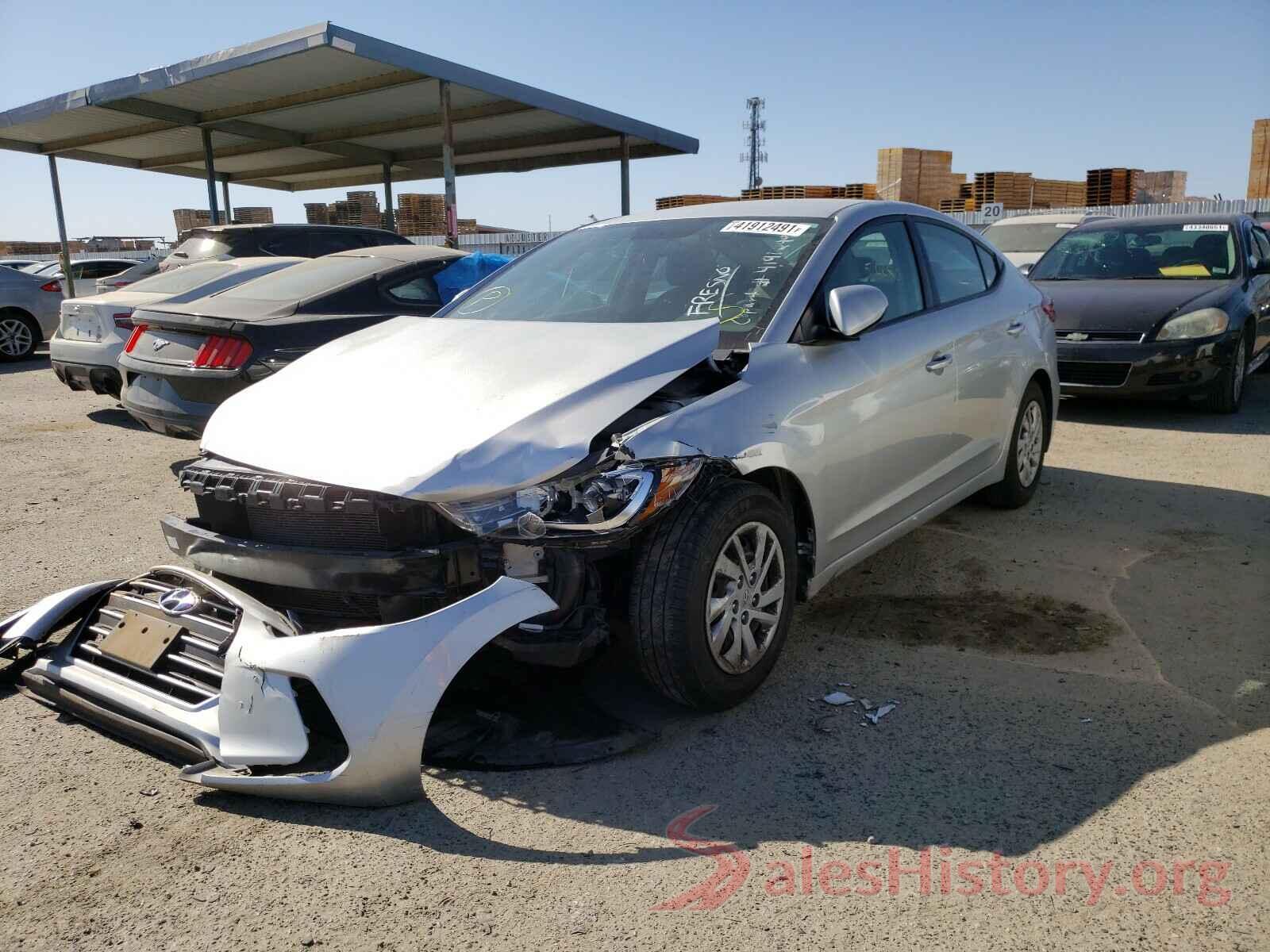 5NPD74LF7HH201428 2017 HYUNDAI ELANTRA