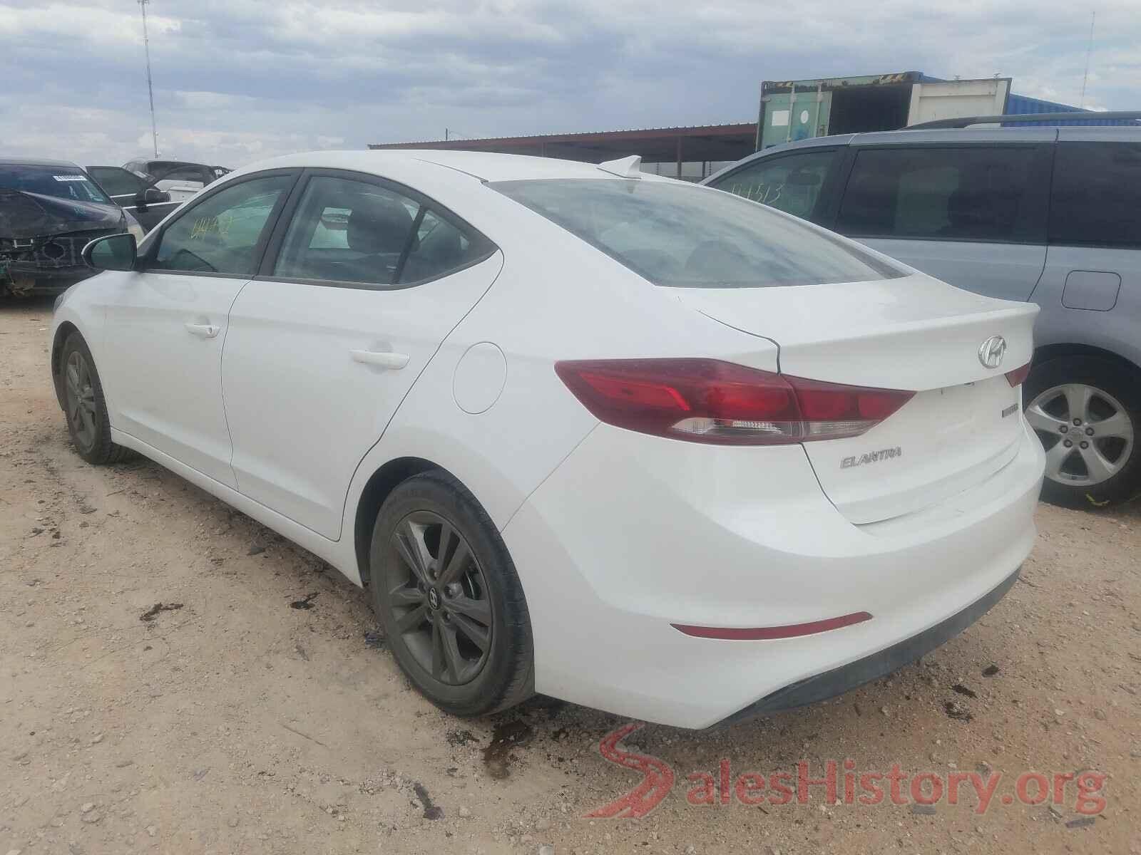 5NPD84LF5JH303037 2018 HYUNDAI ELANTRA