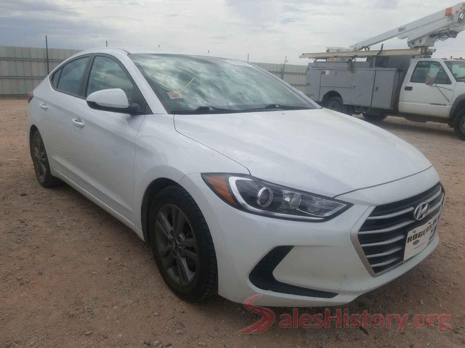 5NPD84LF5JH303037 2018 HYUNDAI ELANTRA