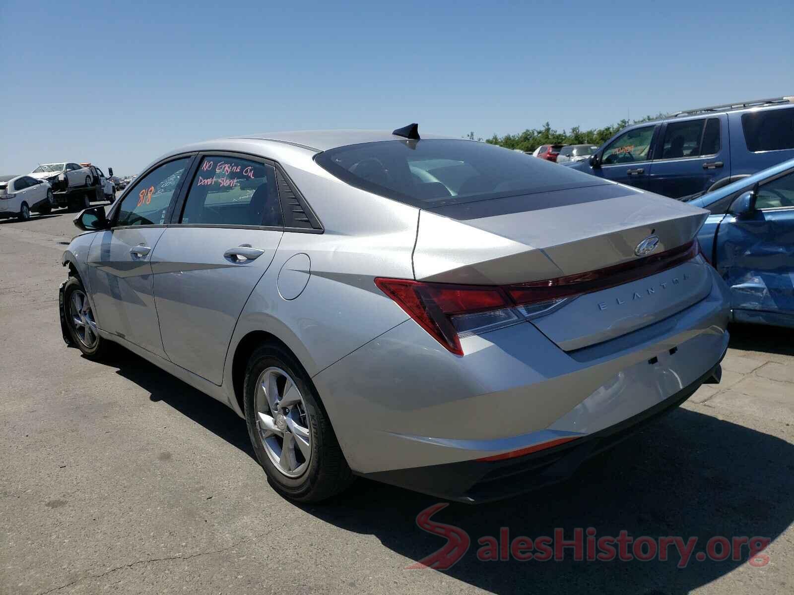 5NPLL4AG0MH018997 2021 HYUNDAI ELANTRA