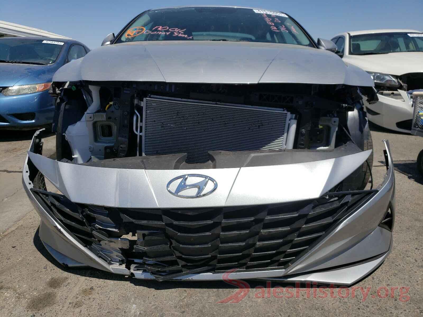 5NPLL4AG0MH018997 2021 HYUNDAI ELANTRA