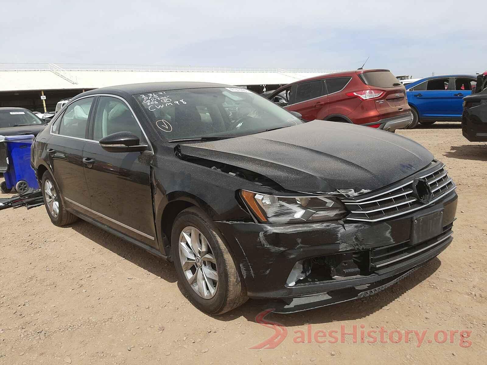 1VWAT7A39GC054853 2016 VOLKSWAGEN PASSAT