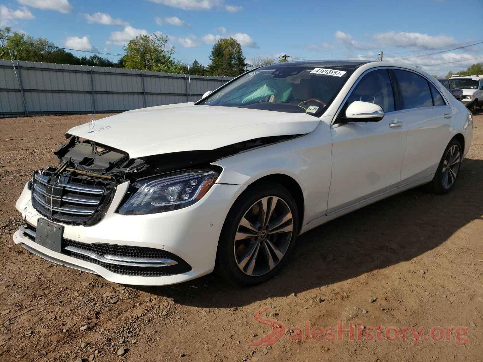 WDDUG8GB8JA374182 2018 MERCEDES-BENZ S CLASS