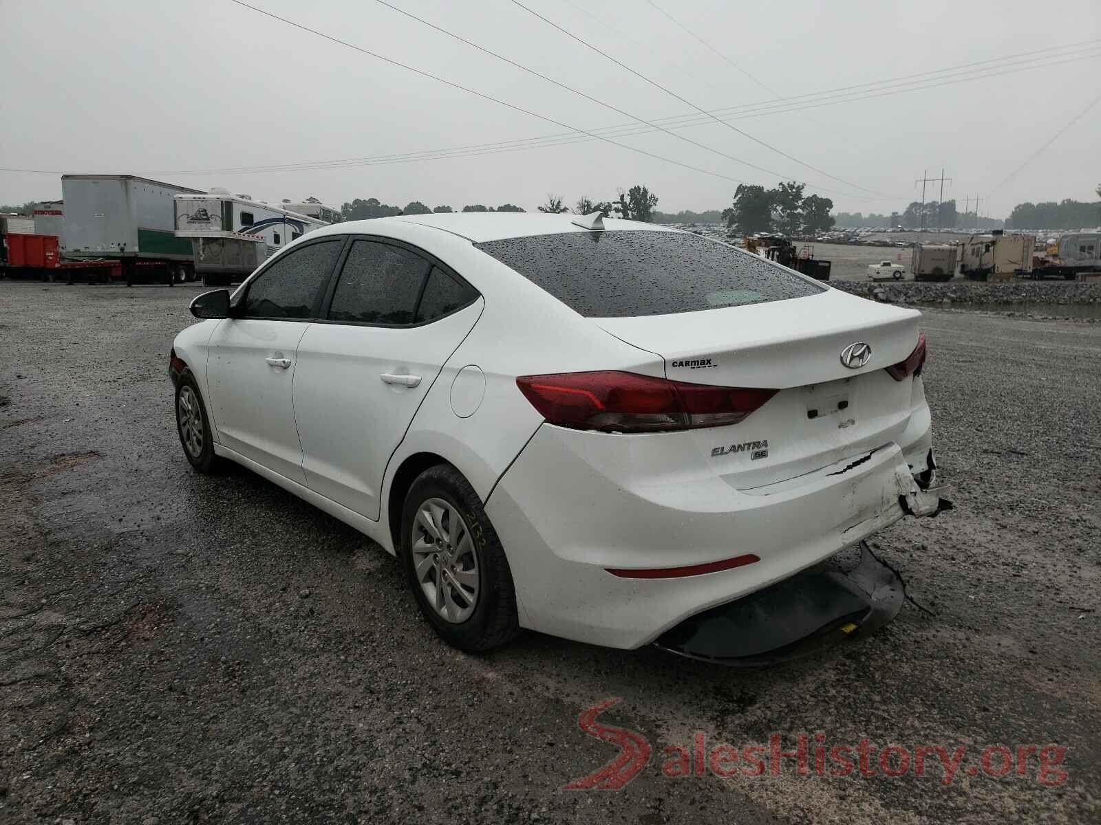 5NPD74LF3HH105859 2017 HYUNDAI ELANTRA