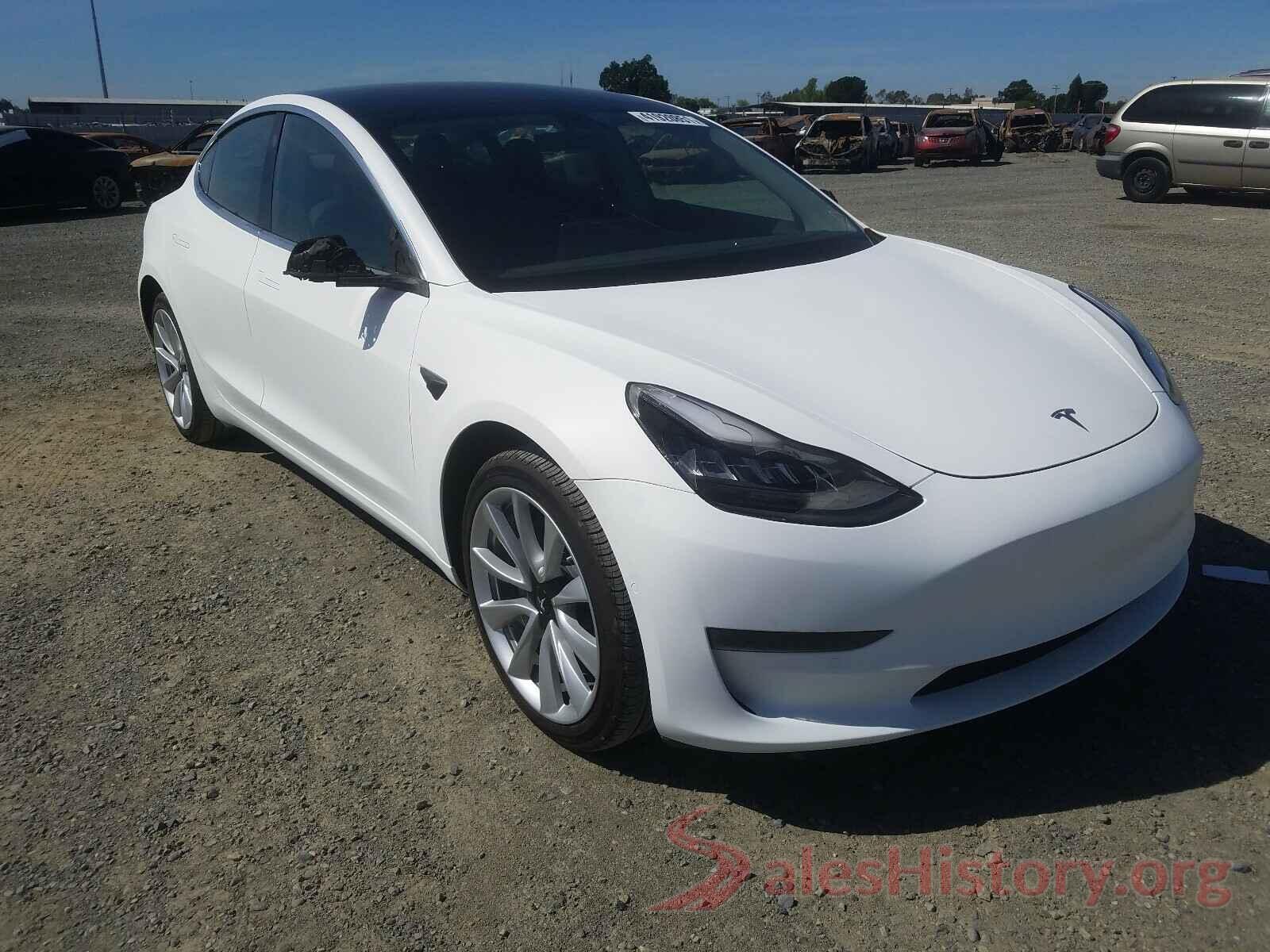 5YJ3E1EA7KF437942 2019 TESLA MODEL 3