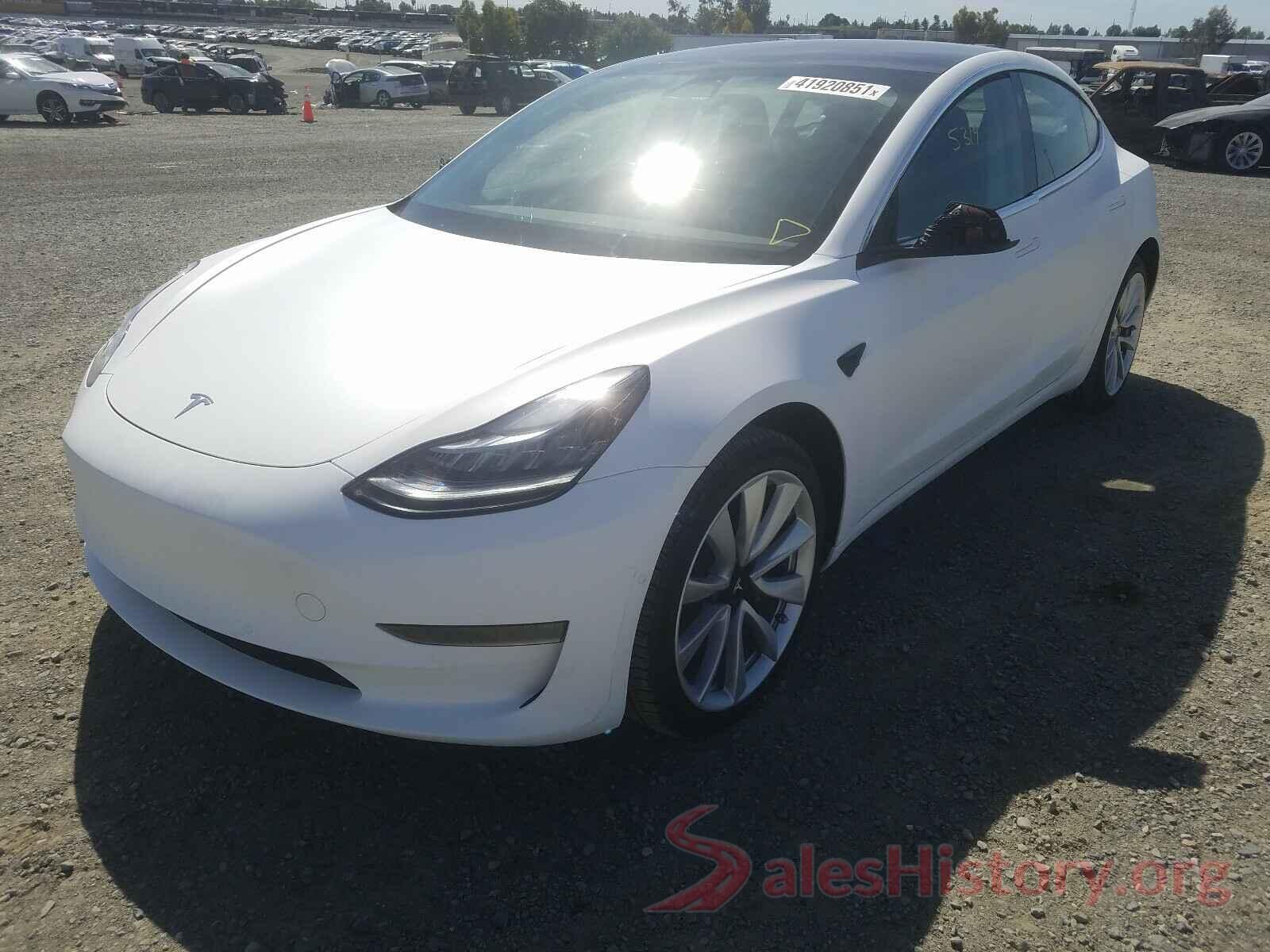 5YJ3E1EA7KF437942 2019 TESLA MODEL 3