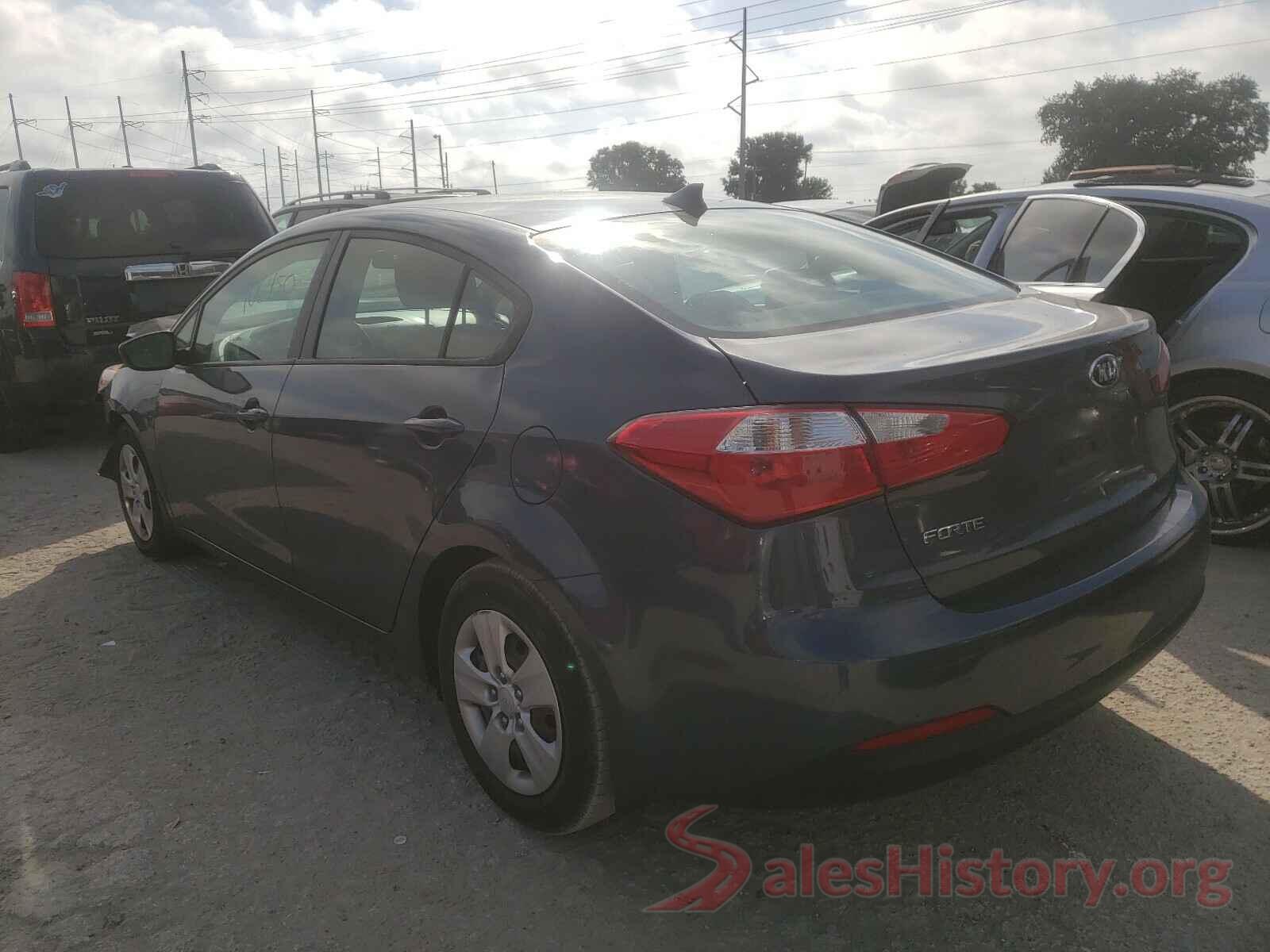 KNAFK4A6XG5564005 2016 KIA FORTE