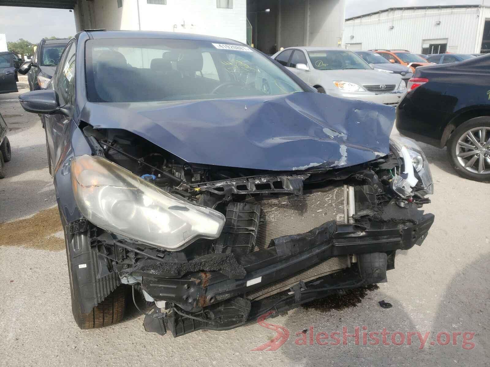 KNAFK4A6XG5564005 2016 KIA FORTE