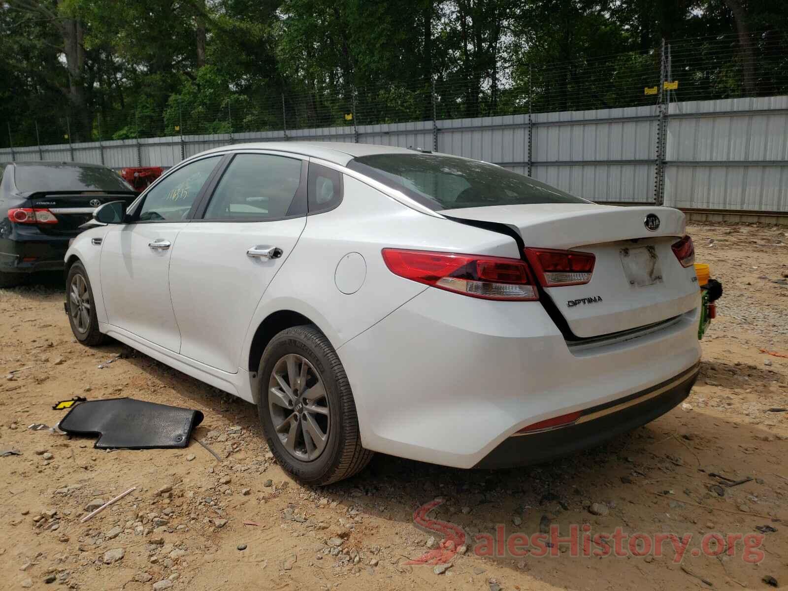 5XXGT4L17GG022670 2016 KIA OPTIMA