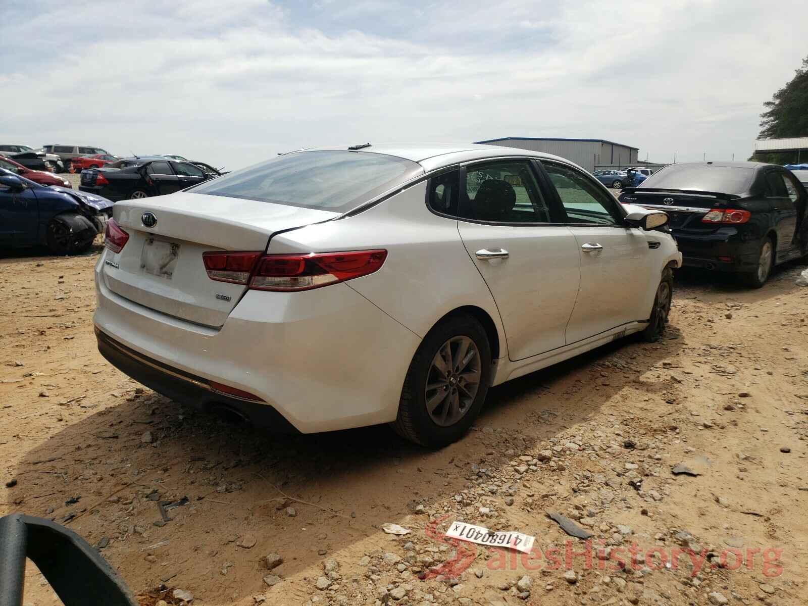 5XXGT4L17GG022670 2016 KIA OPTIMA