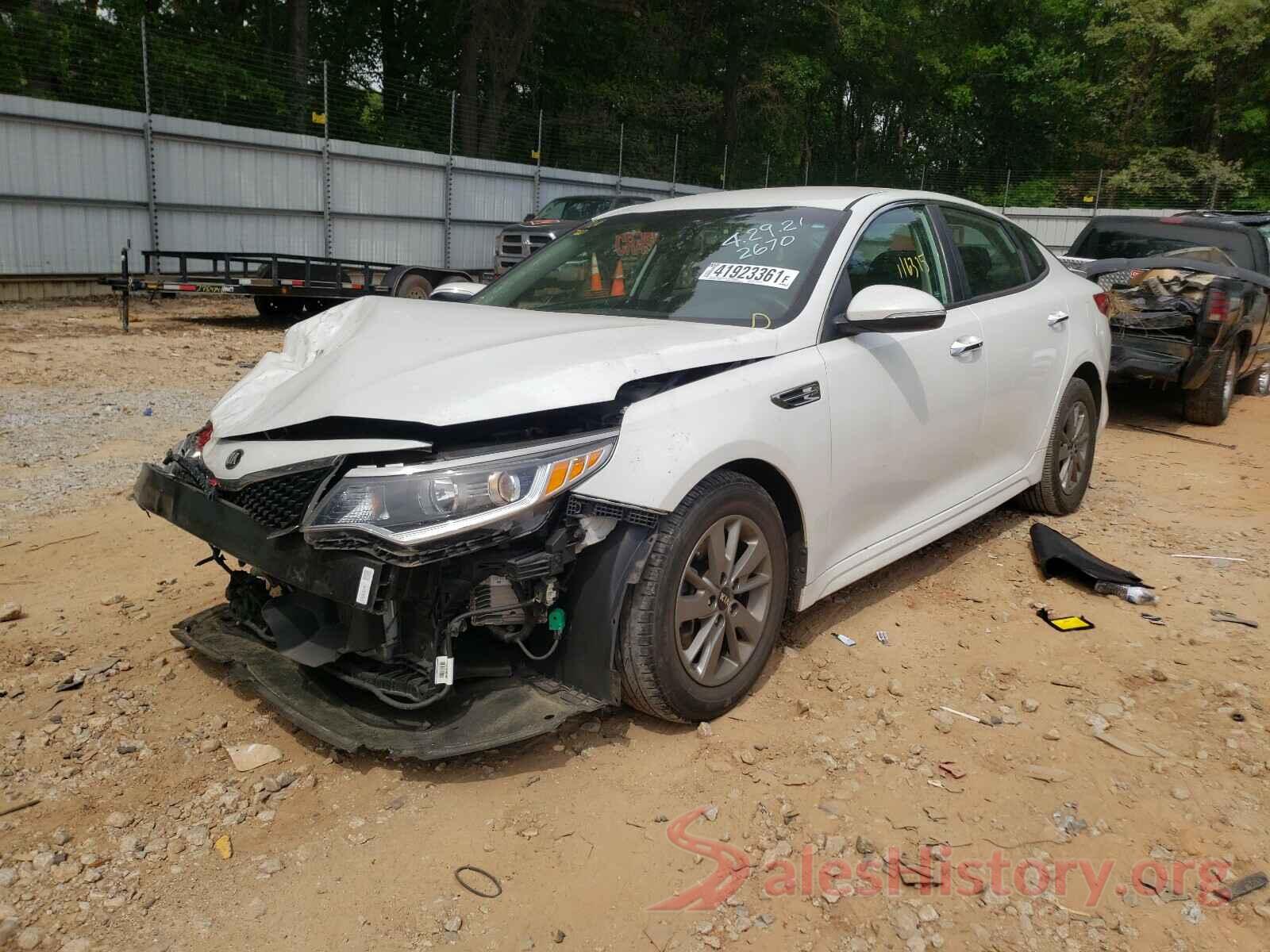 5XXGT4L17GG022670 2016 KIA OPTIMA