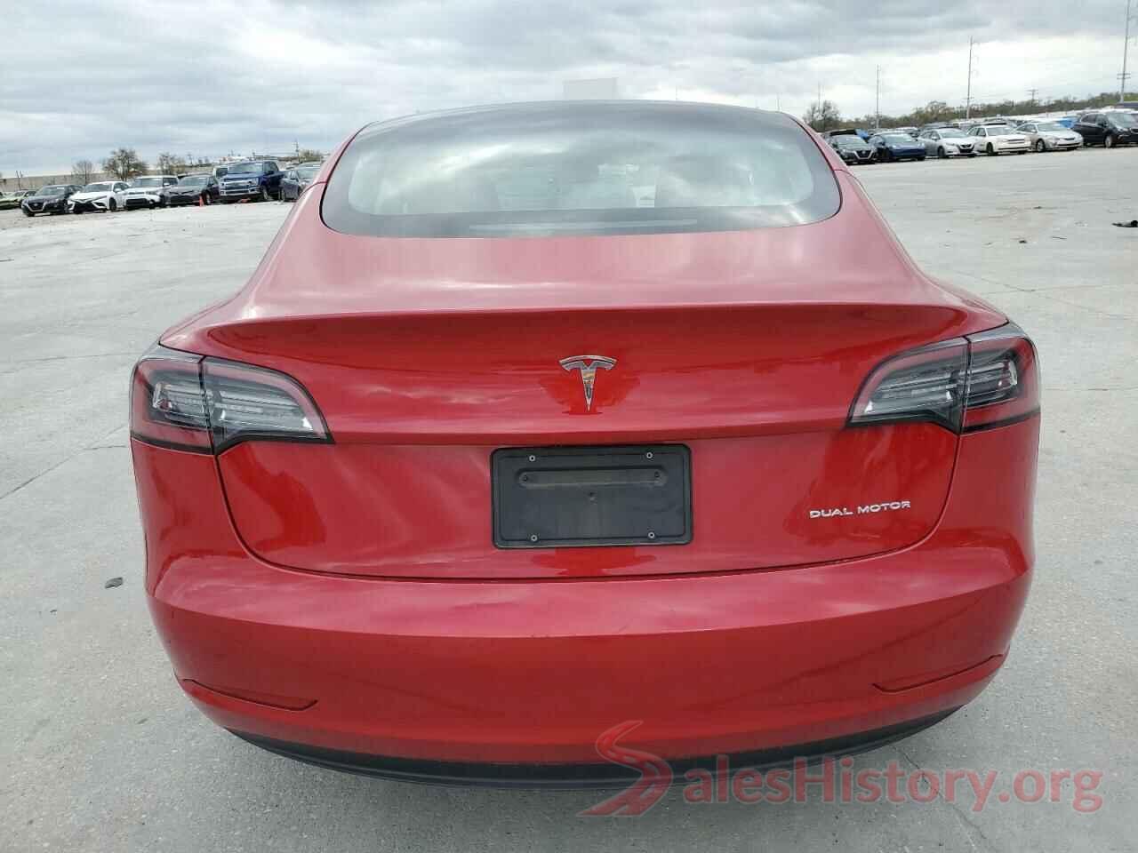 5YJ3E1EB8NF187866 2022 TESLA MODEL 3