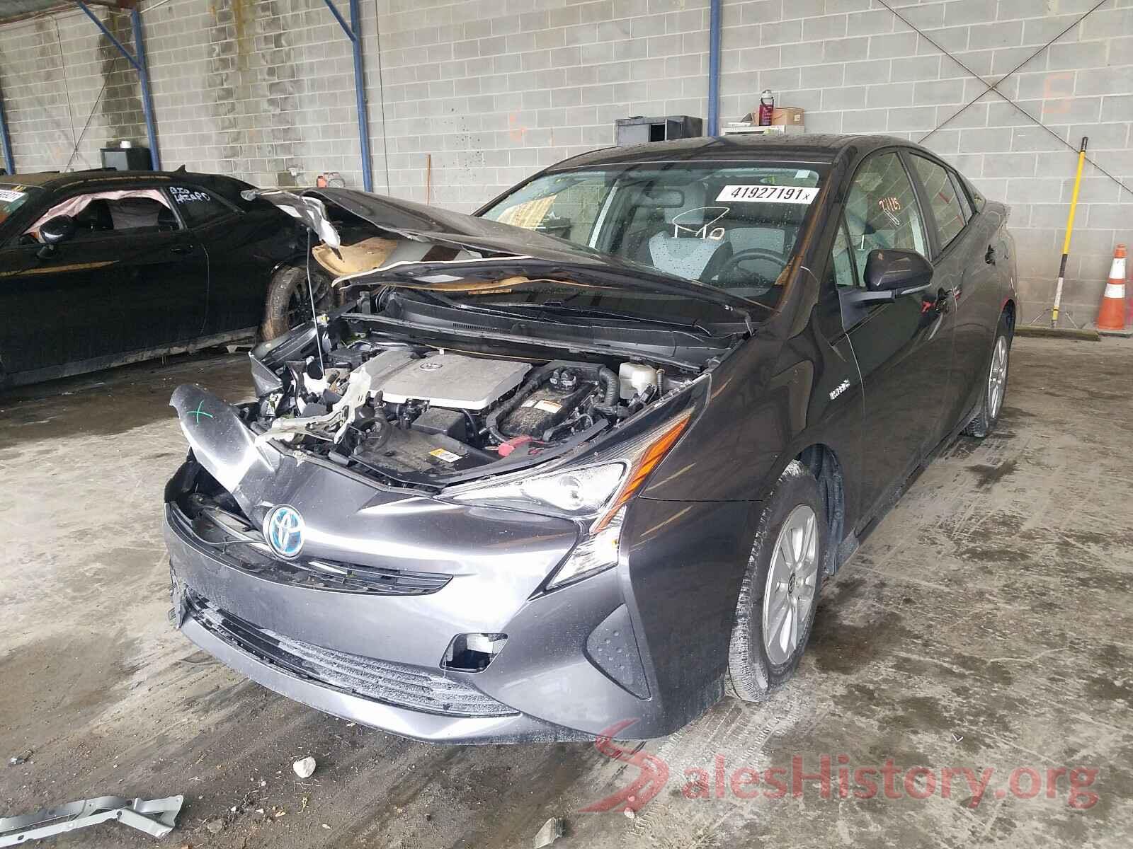 JTDKBRFU8G3021916 2016 TOYOTA PRIUS