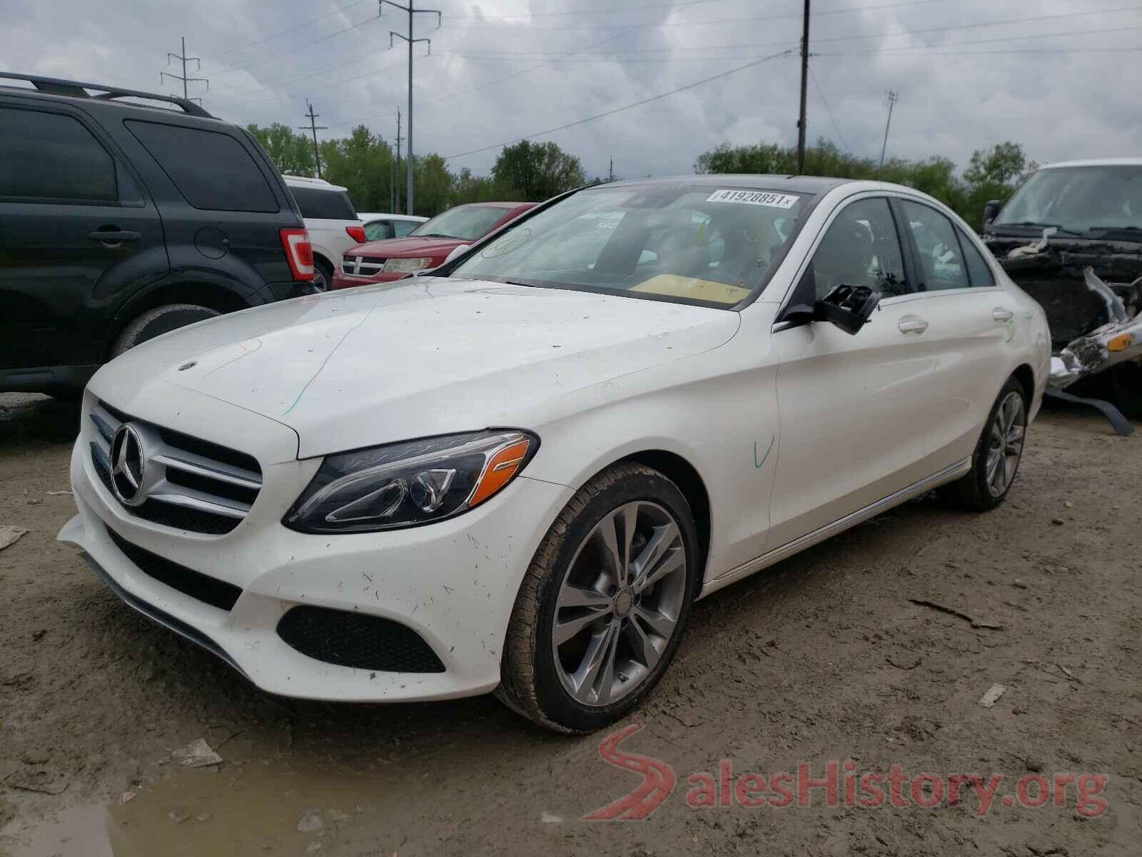 WDDWF4KB6GR140483 2016 MERCEDES-BENZ C CLASS