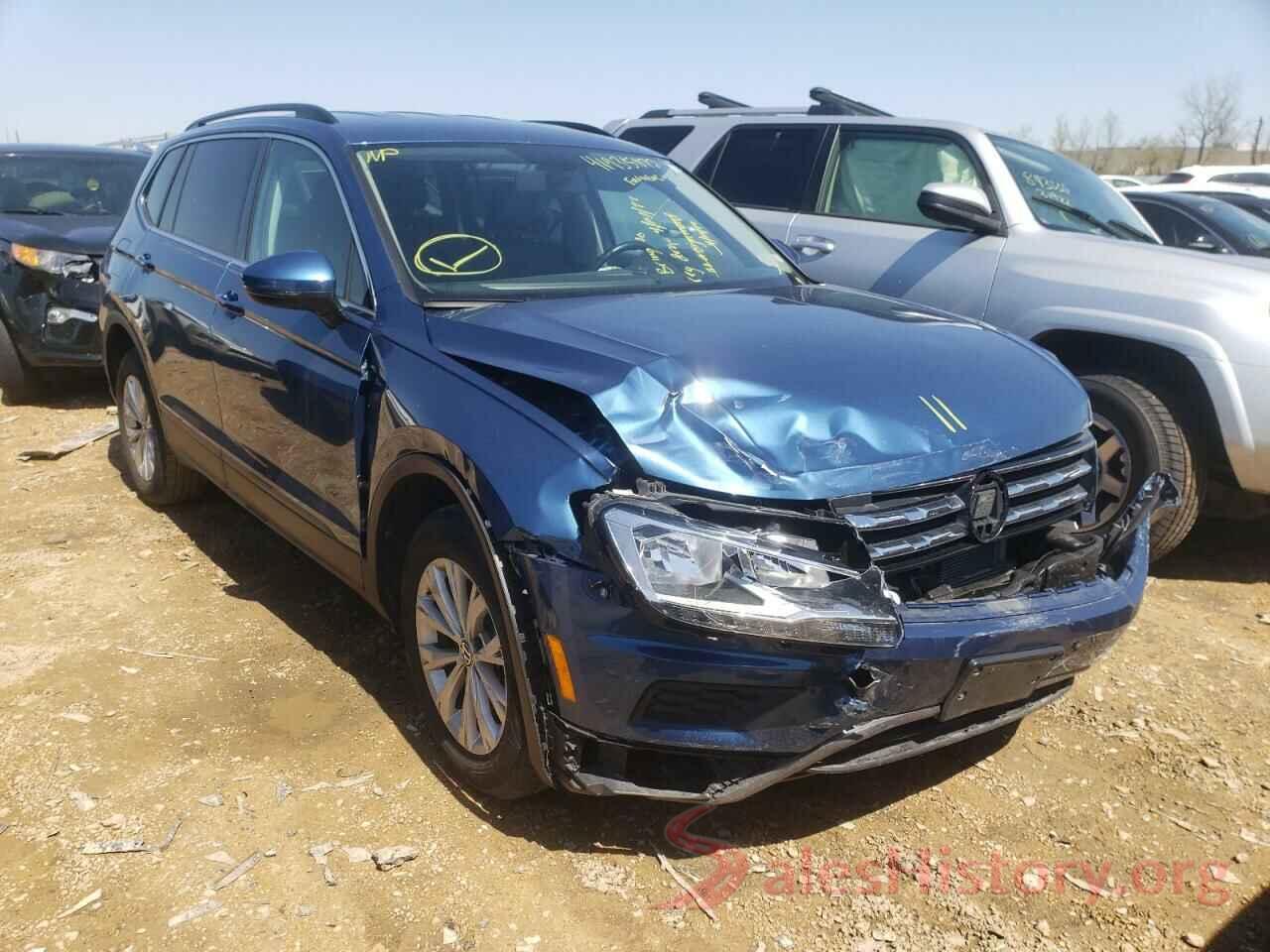 3VV2B7AX0KM104173 2019 VOLKSWAGEN TIGUAN