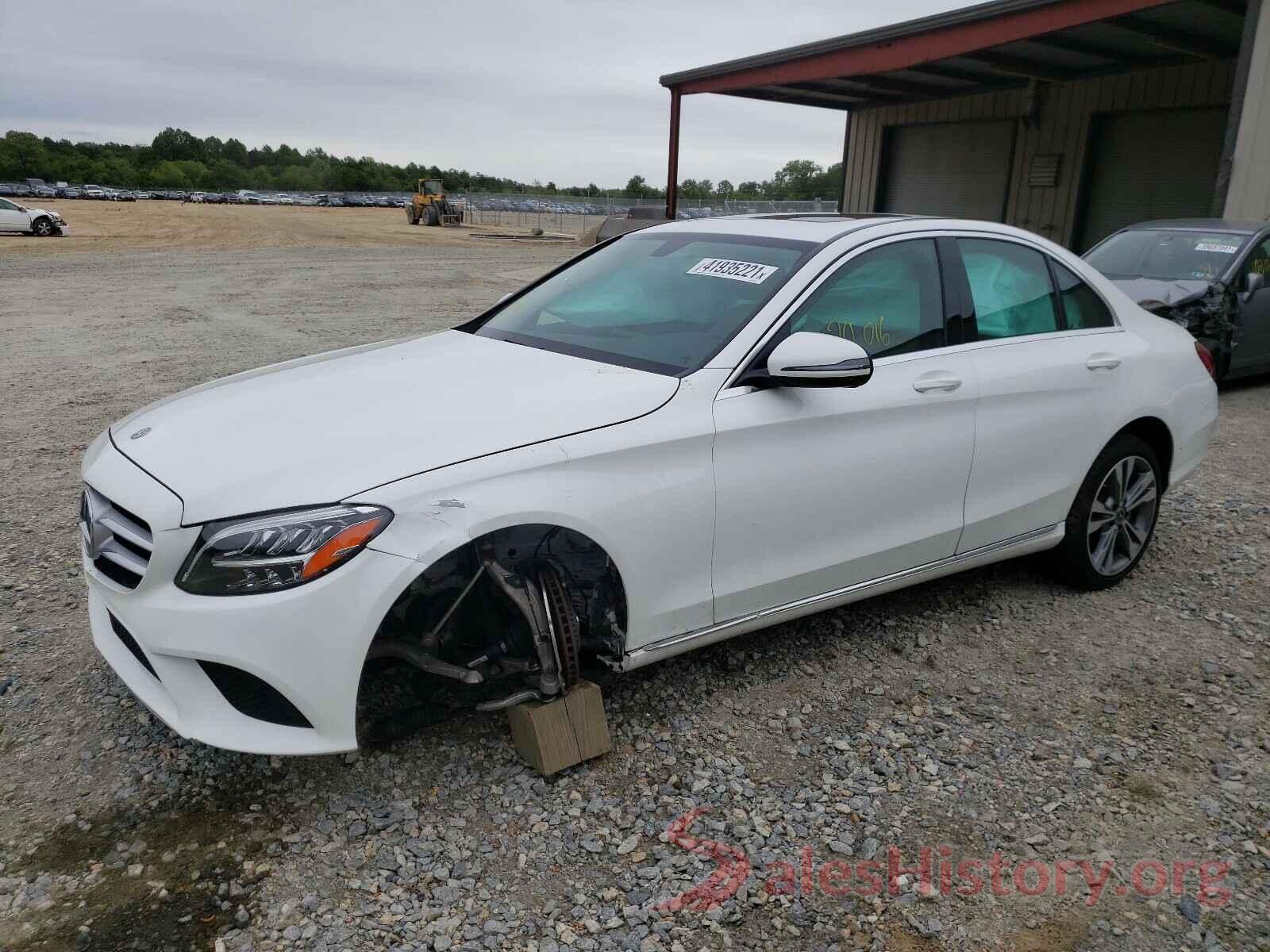 55SWF8EB0KU307379 2019 MERCEDES-BENZ C CLASS