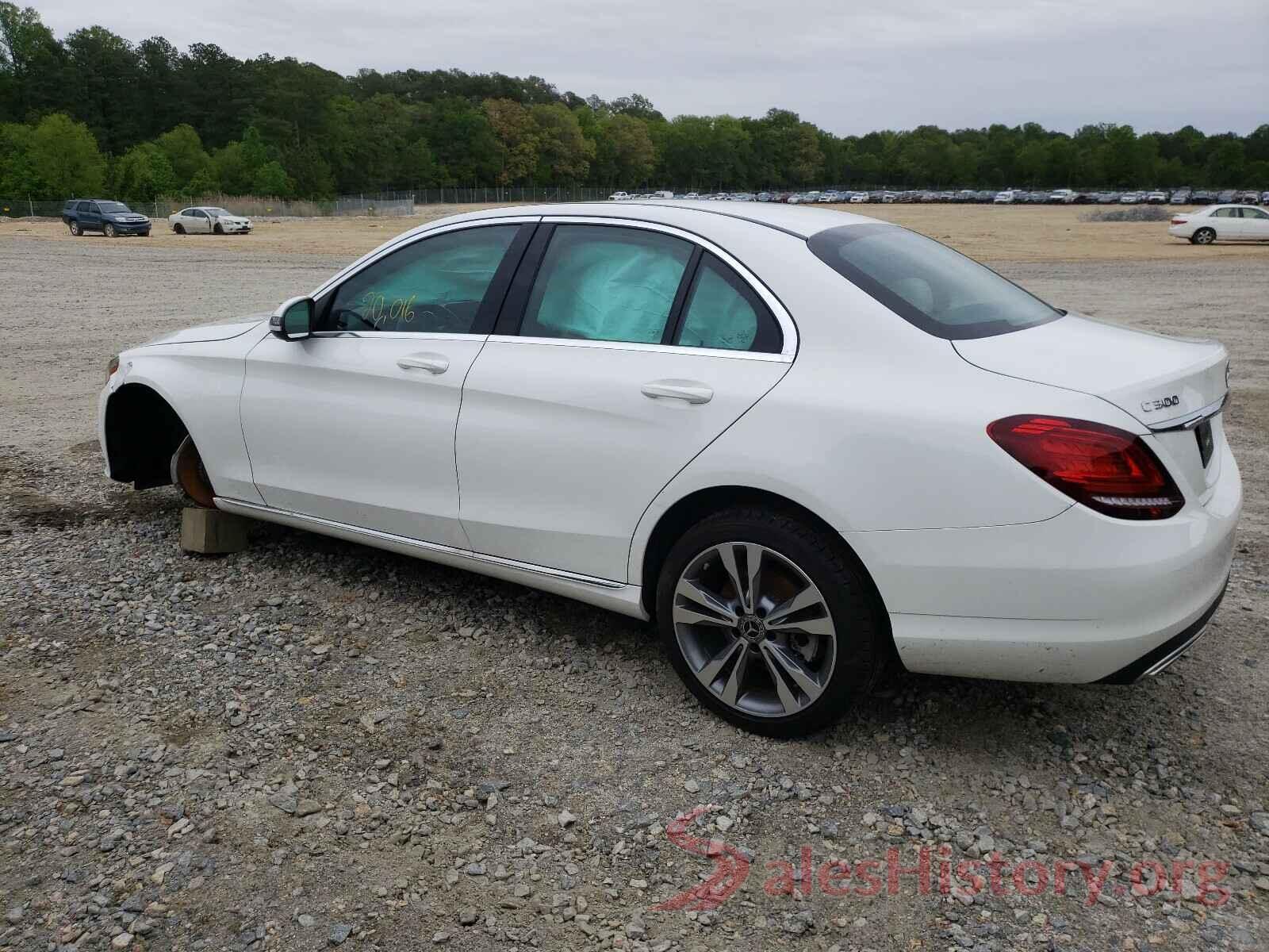 55SWF8EB0KU307379 2019 MERCEDES-BENZ C CLASS